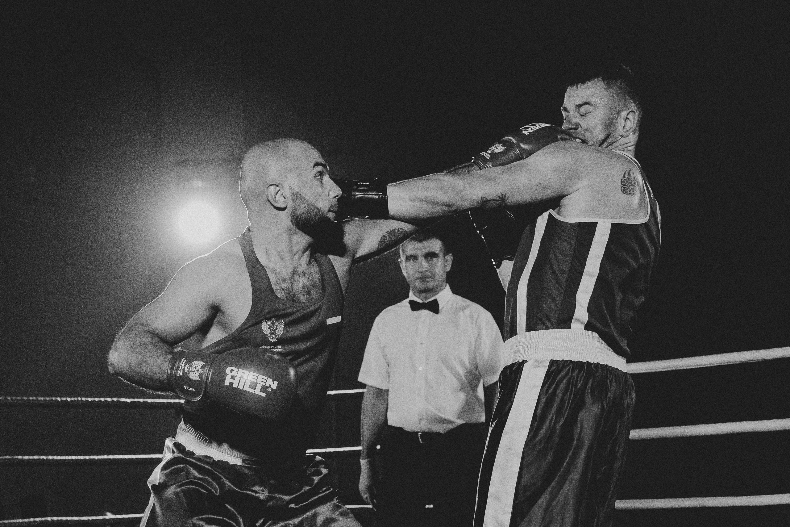 Репортаж|Бокс Белоусов/Худоян. Фотограф Егор Сухов