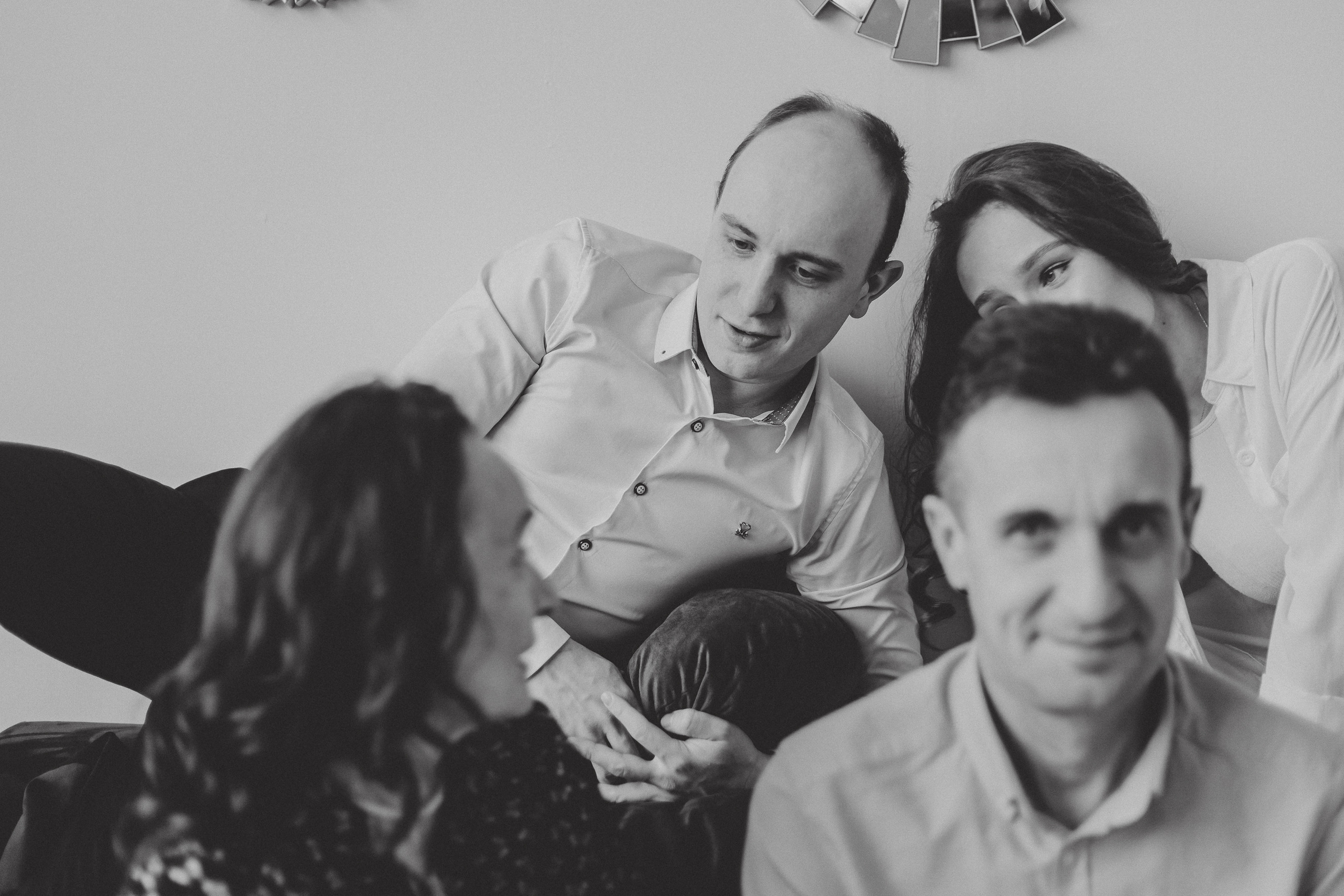 Семейная фотосессия в студии. Фотограф Егор Сухов