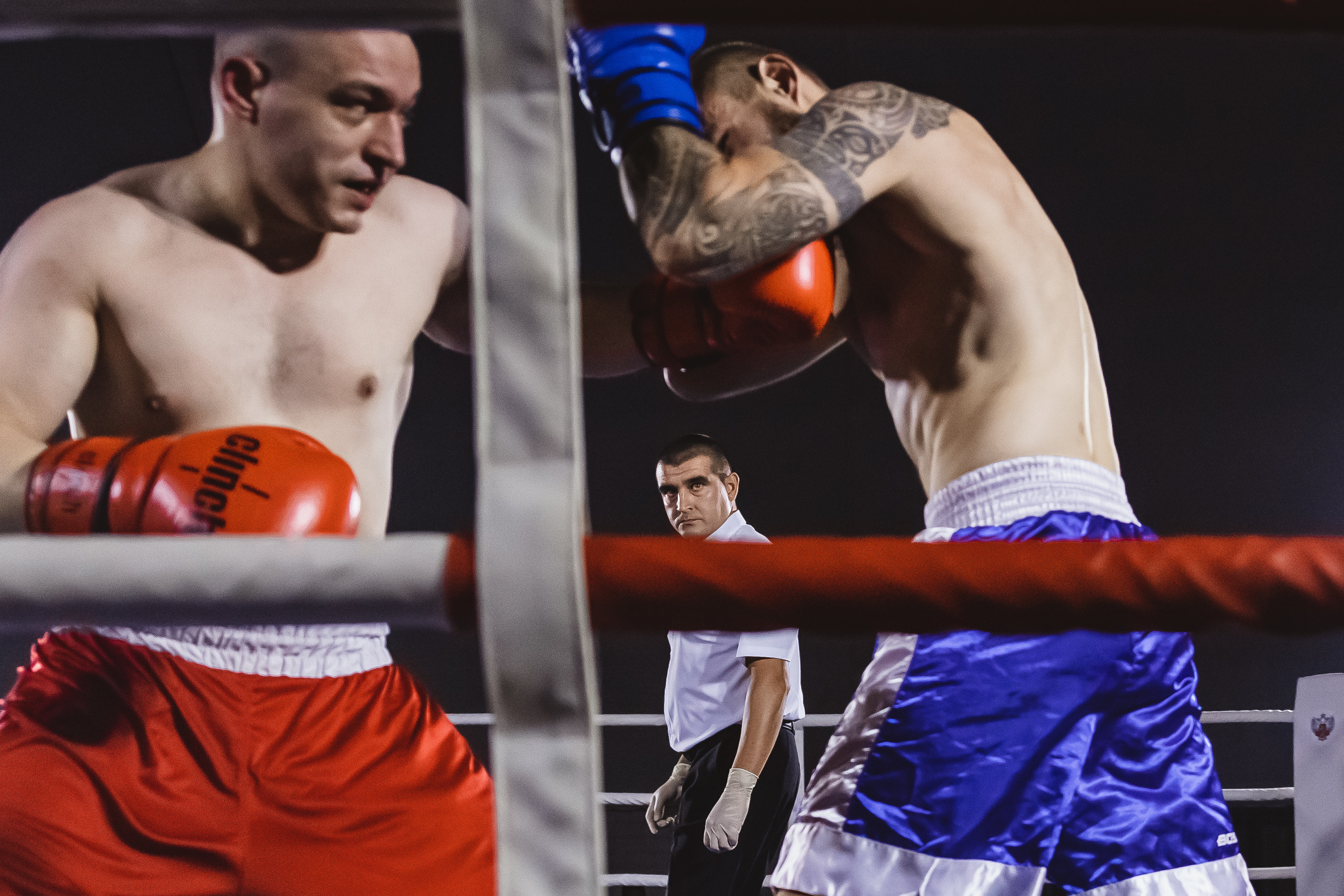 Репортаж|Бокс Белоусов/Худоян. Фотограф Егор Сухов