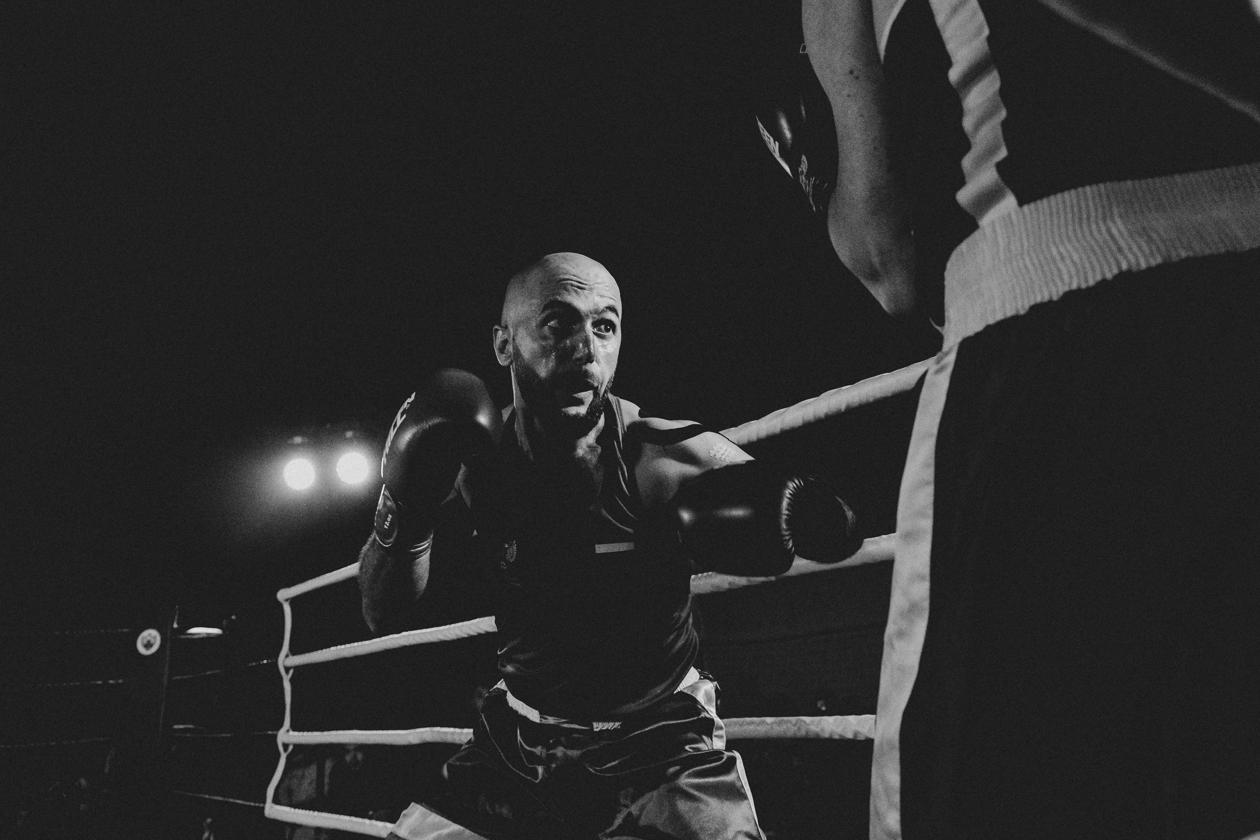 Репортаж|Бокс Белоусов/Худоян. Фотограф Егор Сухов
