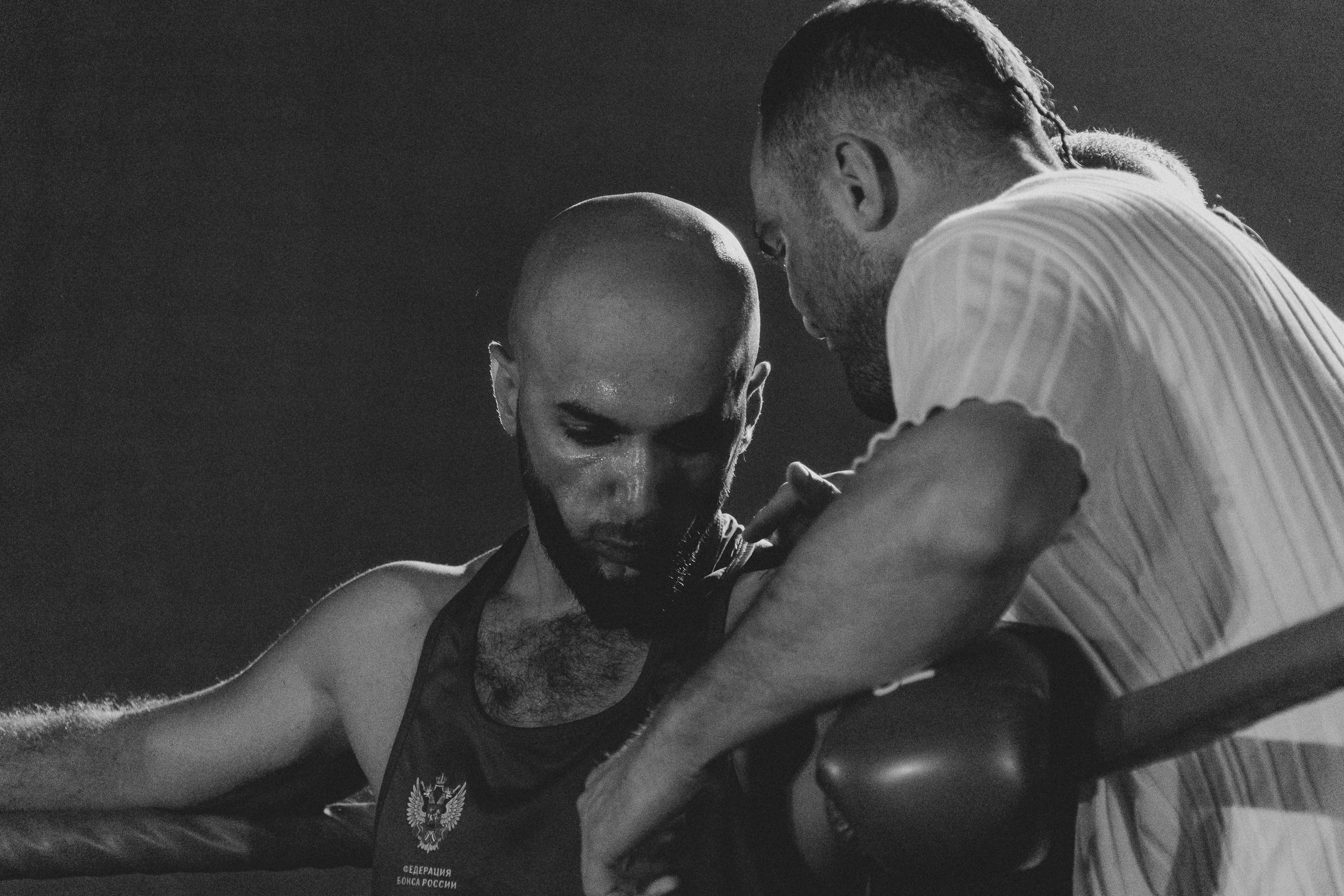 Репортаж|Бокс Белоусов/Худоян. Фотограф Егор Сухов