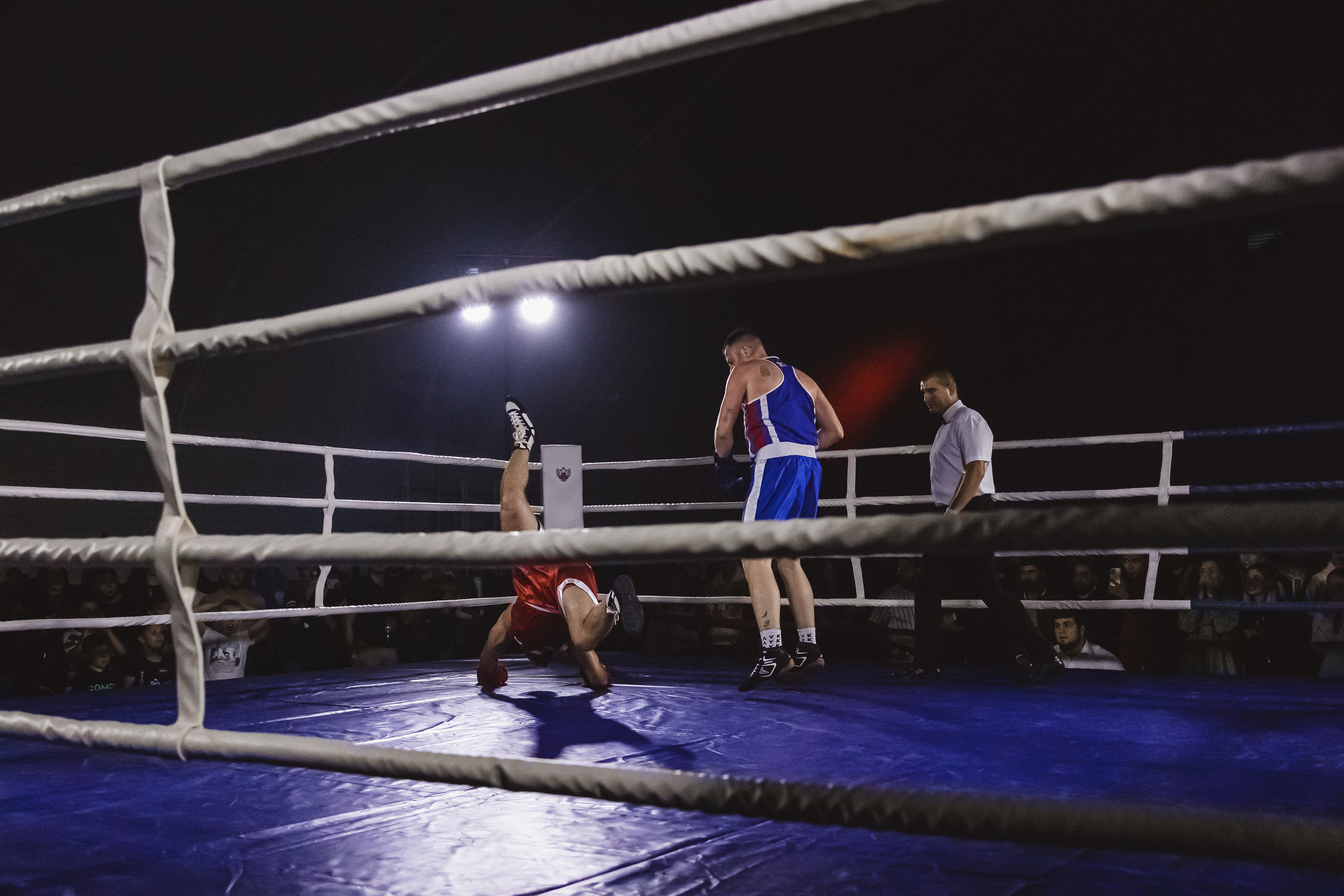 Репортаж|Бокс Белоусов/Худоян. Фотограф Егор Сухов