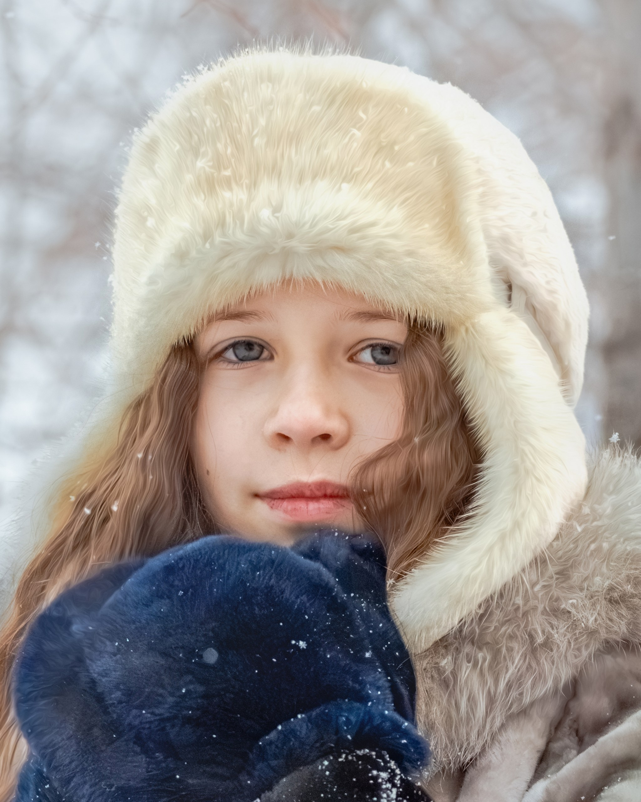 Детская зимняя фотосессия в Екатеринбурге, фотограф Светлана Корнелюк