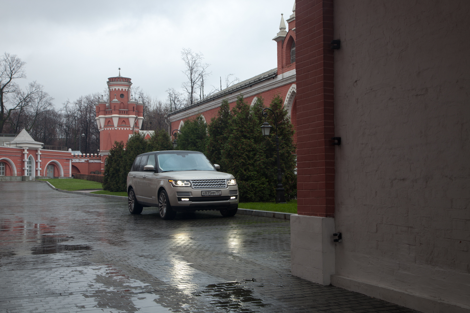 Презентация Range Rover. Фотограф Андрей Лисовский