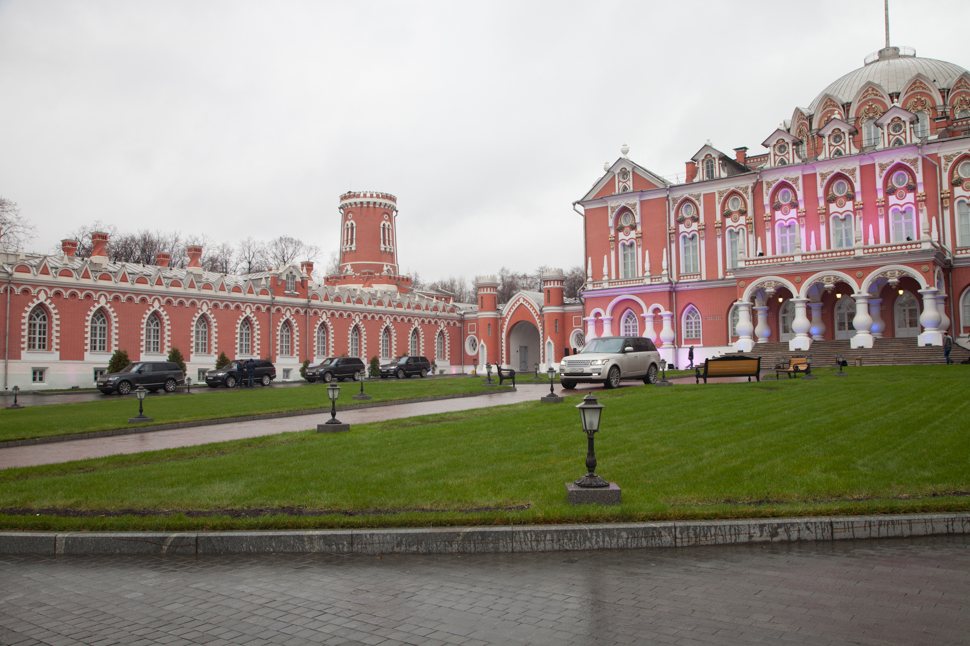 Презентация Range Rover. Фотограф Андрей Лисовский