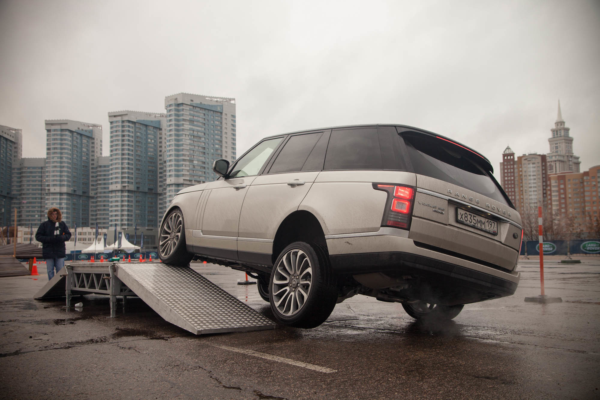 Презентация Range Rover. Фотограф Андрей Лисовский