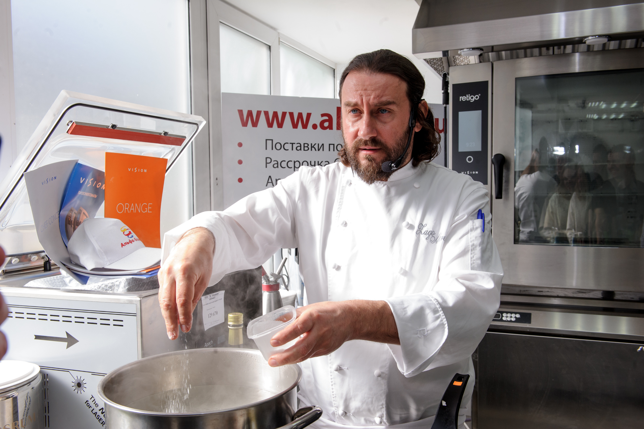 Еда Zago Mirko. Фотограф Андрей Лисовский