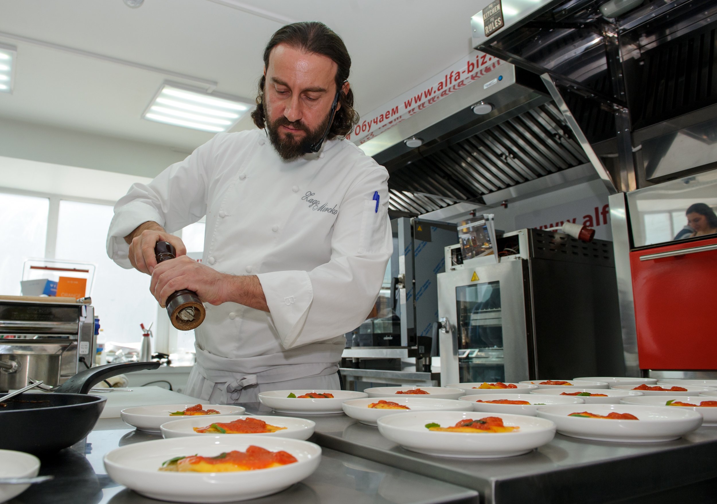 Еда Zago Mirko. Фотограф Андрей Лисовский