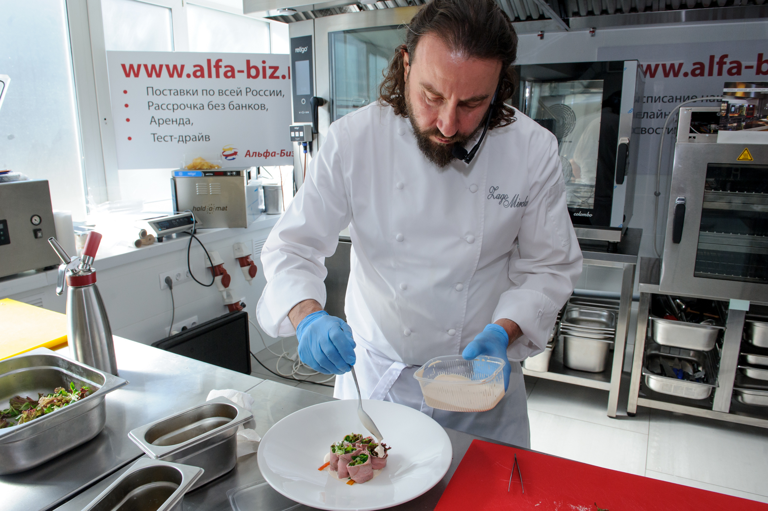 Еда Zago Mirko. Фотограф Андрей Лисовский