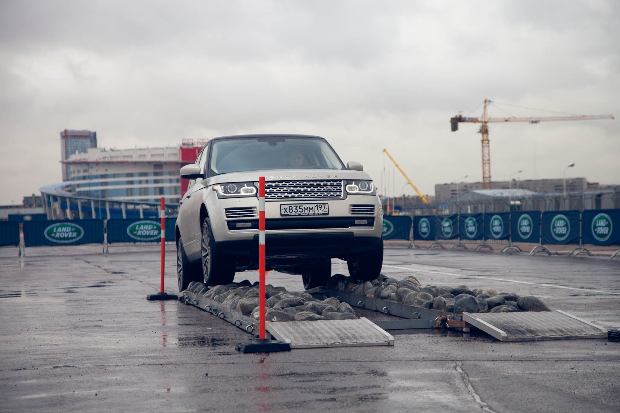 Презентация Range Rover. Фотограф Андрей Лисовский