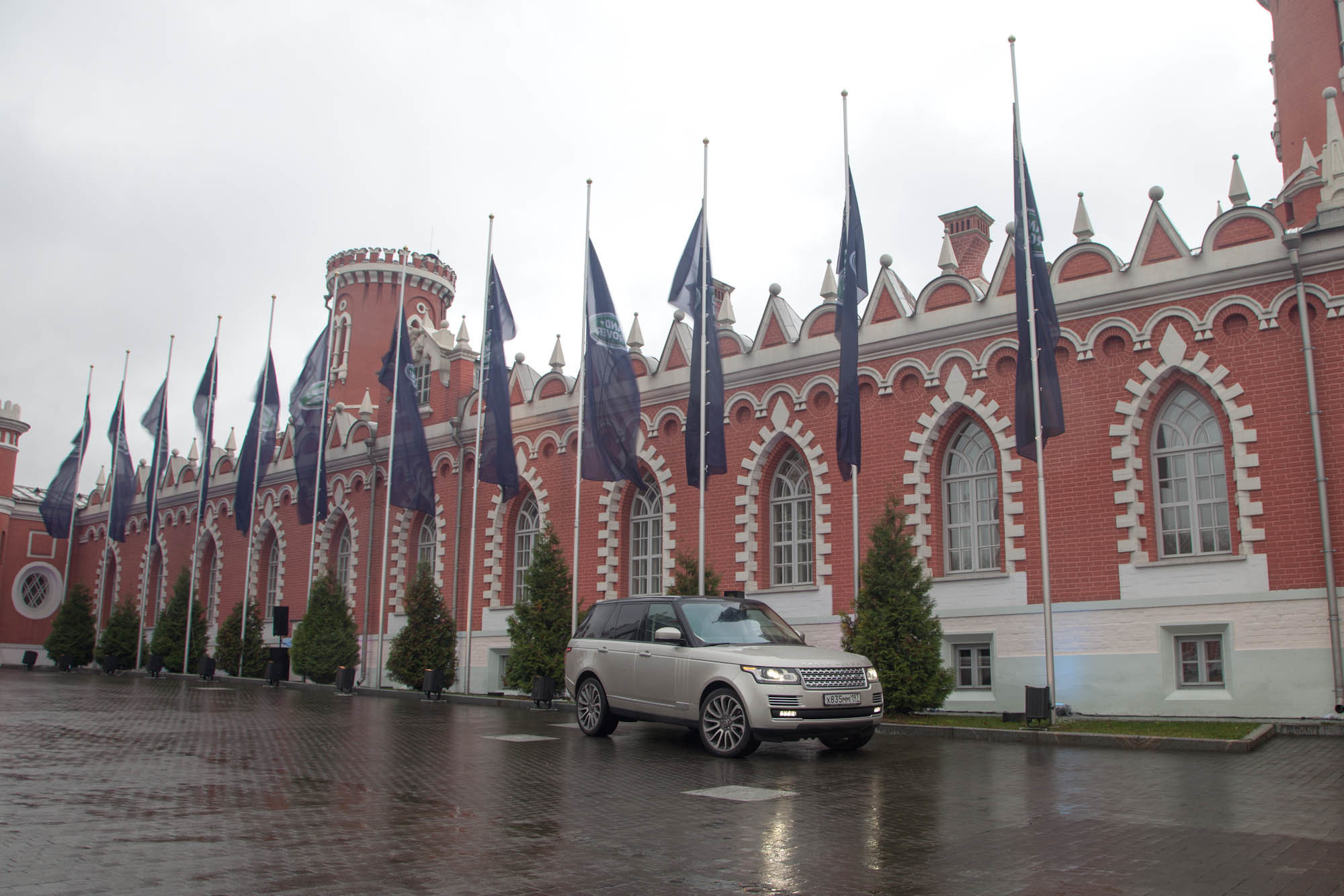 Презентация Range Rover. Фотограф Андрей Лисовский