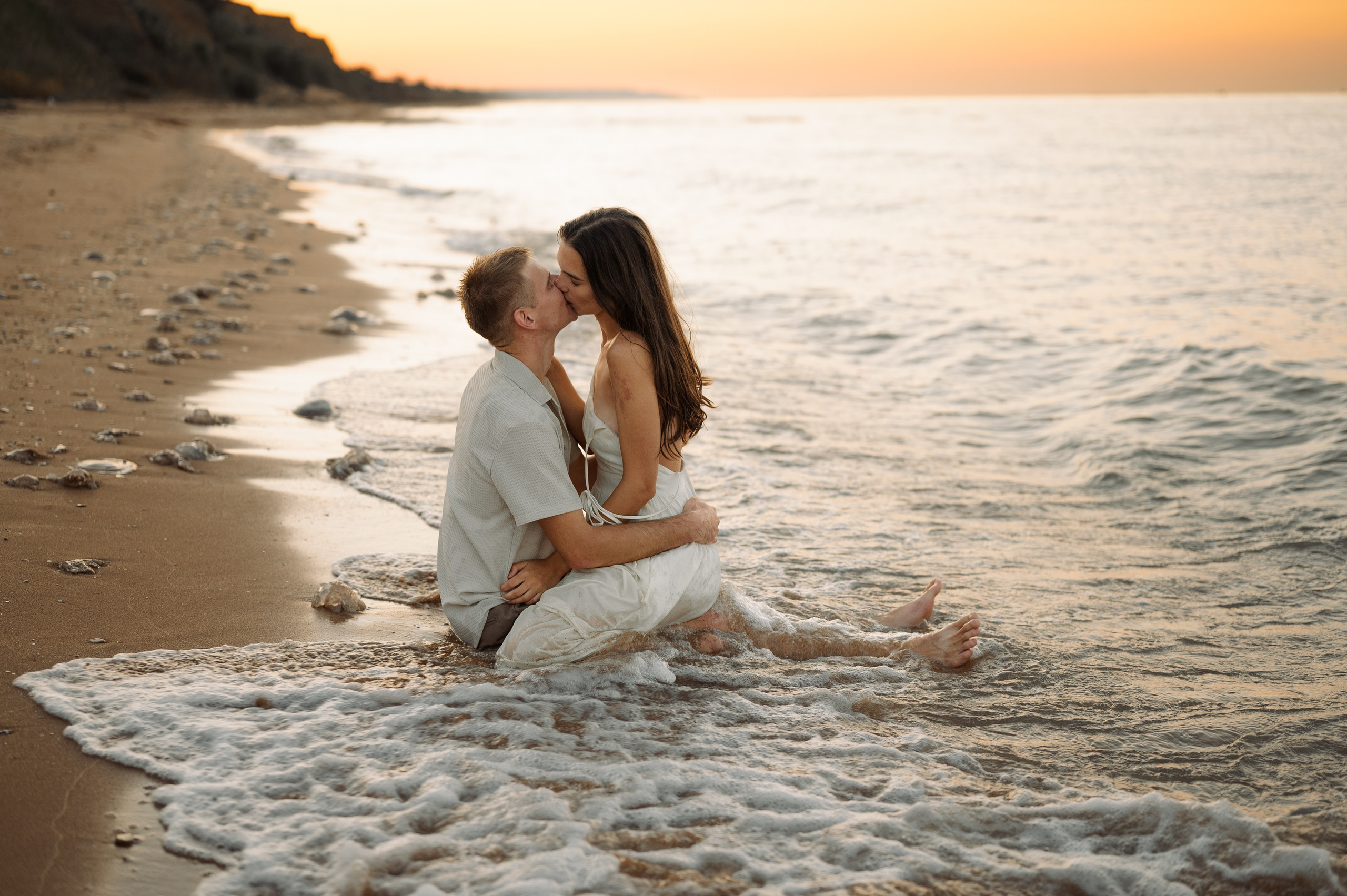 Предсвадебная съёмка на море🌊. Свадебный и семейный фотограф в Краснодаре Алина Мельник