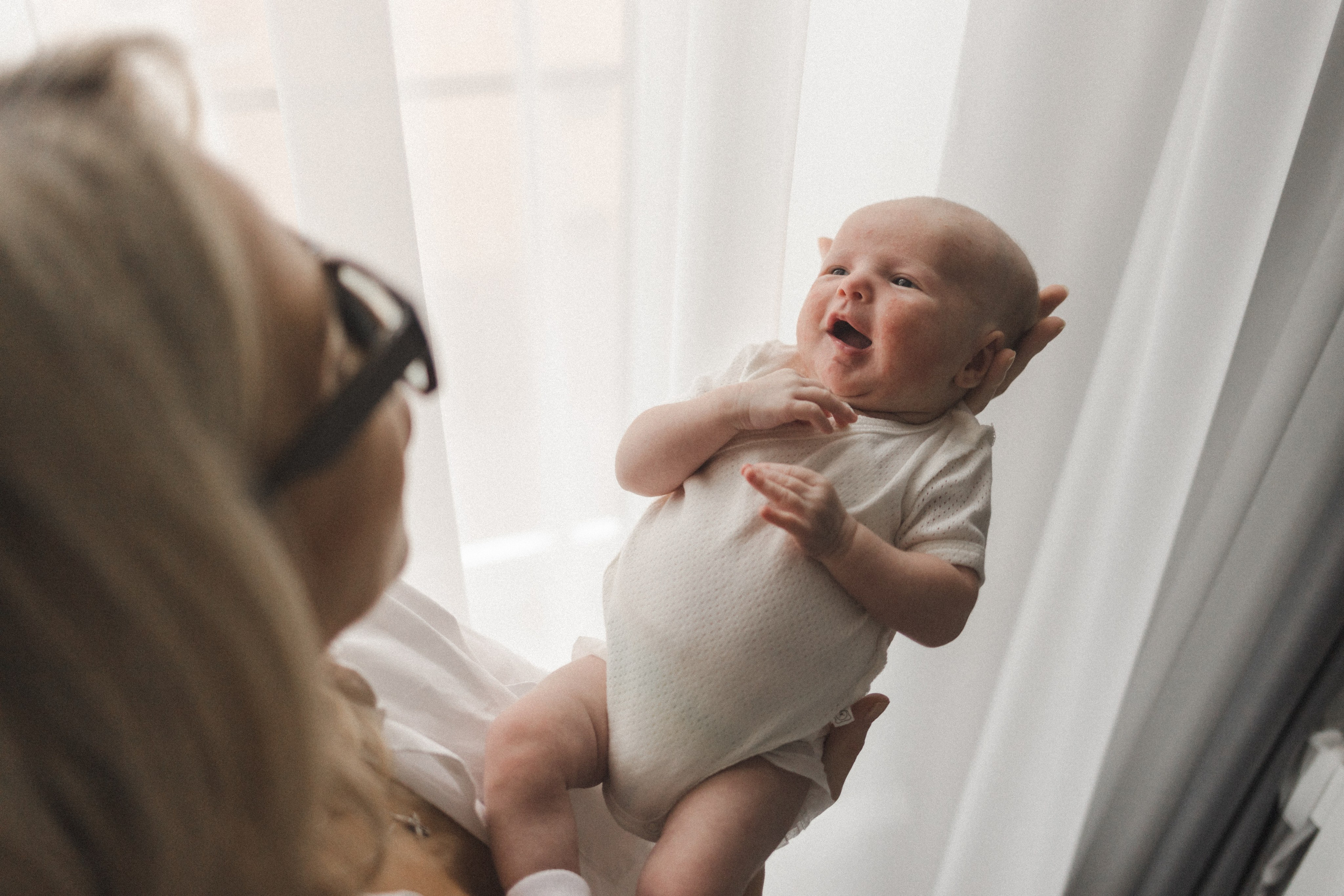 Самый первый месяц жизни. Семейный фотограф в Москве