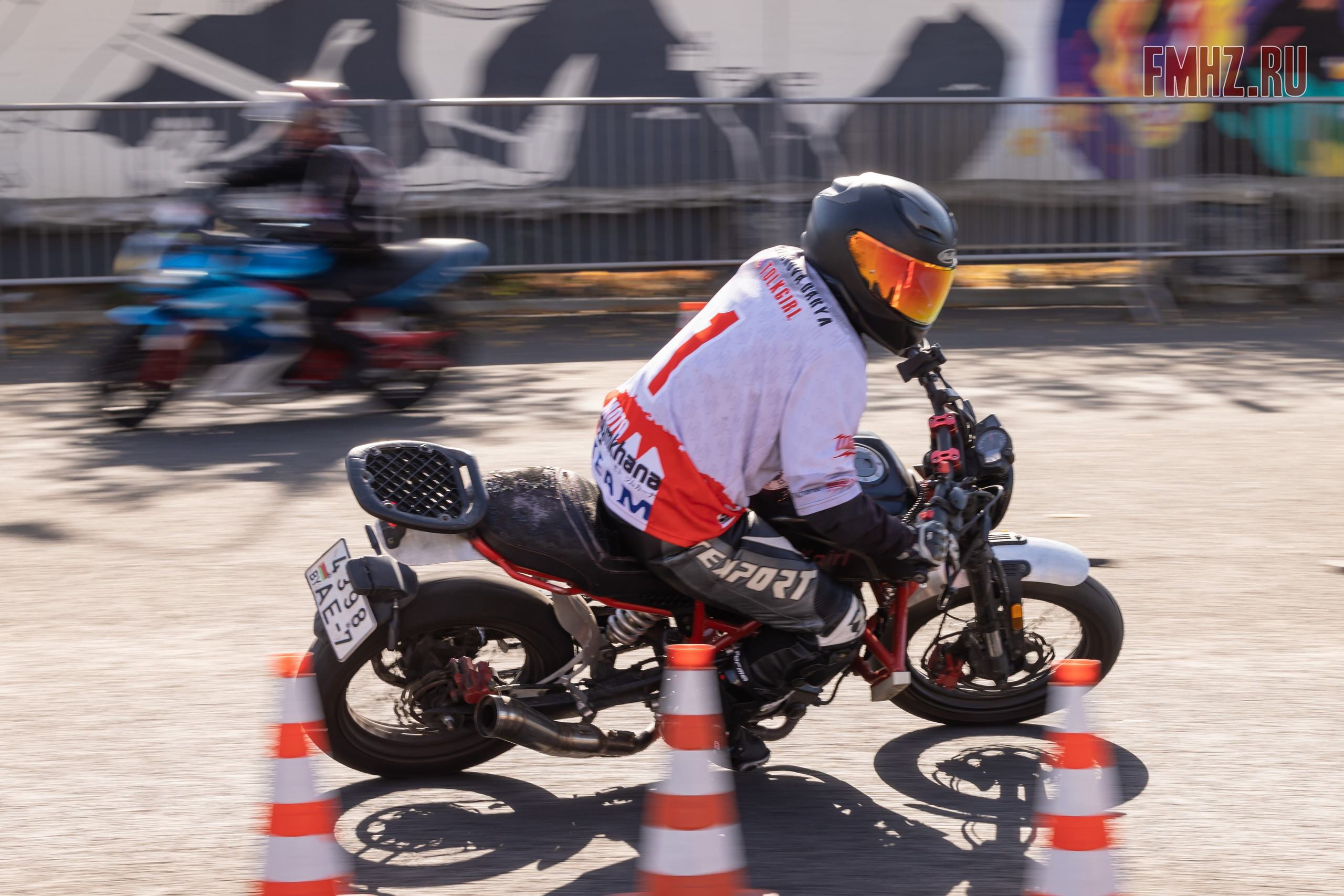 Соревнования по мотоджимхане на площадке Мосгортранс 15.09.2024. Фотограф Владимир Охрименко