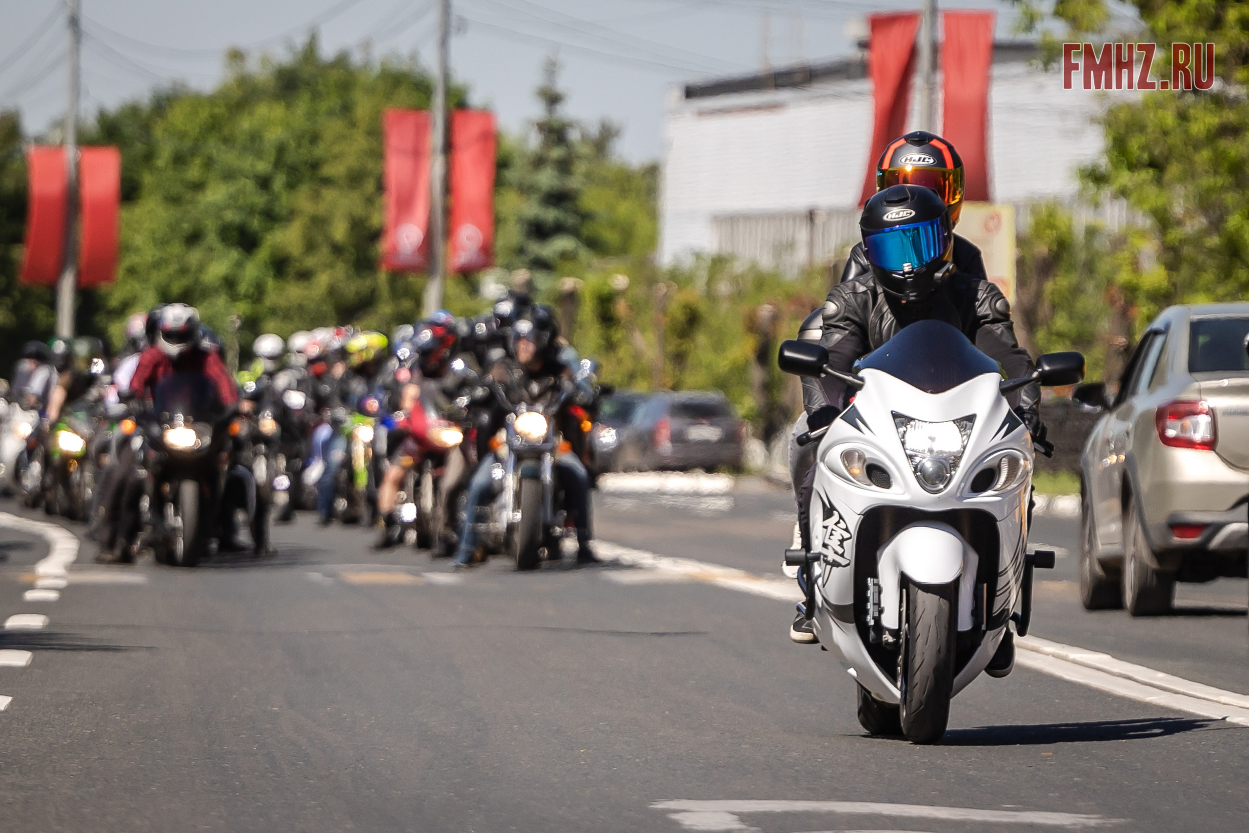 Открытие мотосезона Мотоциклистов г. Домодедово 25.05.24. Фотограф Владимир Охрименко