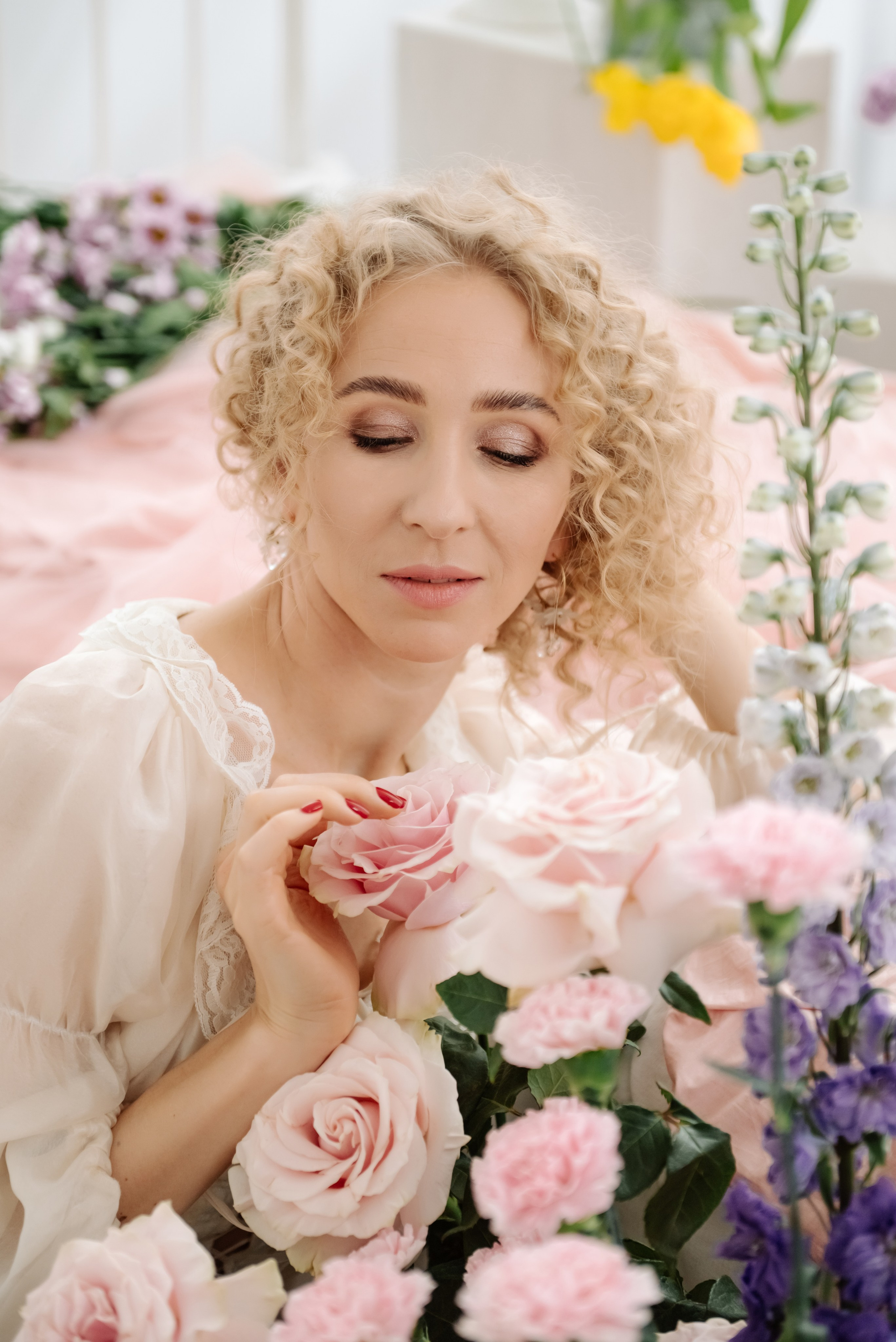 Индивидуальная. Цветочное настроение. Свадебный и сеейный фотограф в Санкт-Петербурге Елена Худякова