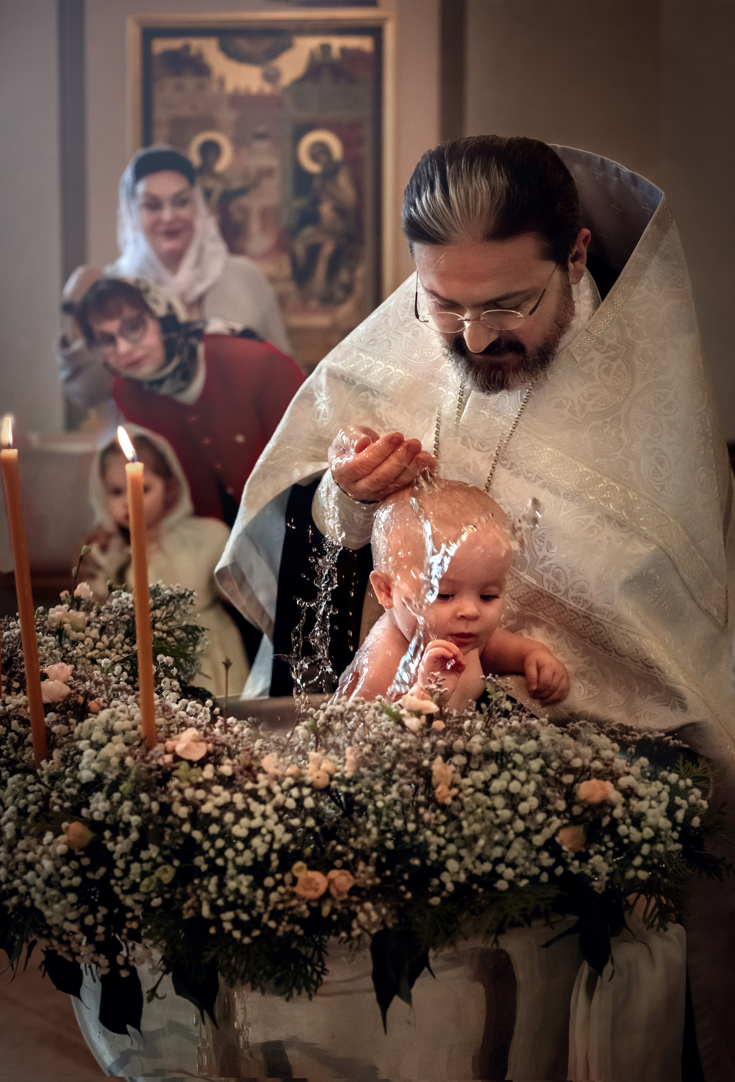 ТАИНСТВО КРЕЩЕНИЯ МЕЛАНИИ. Фотограф на крестины