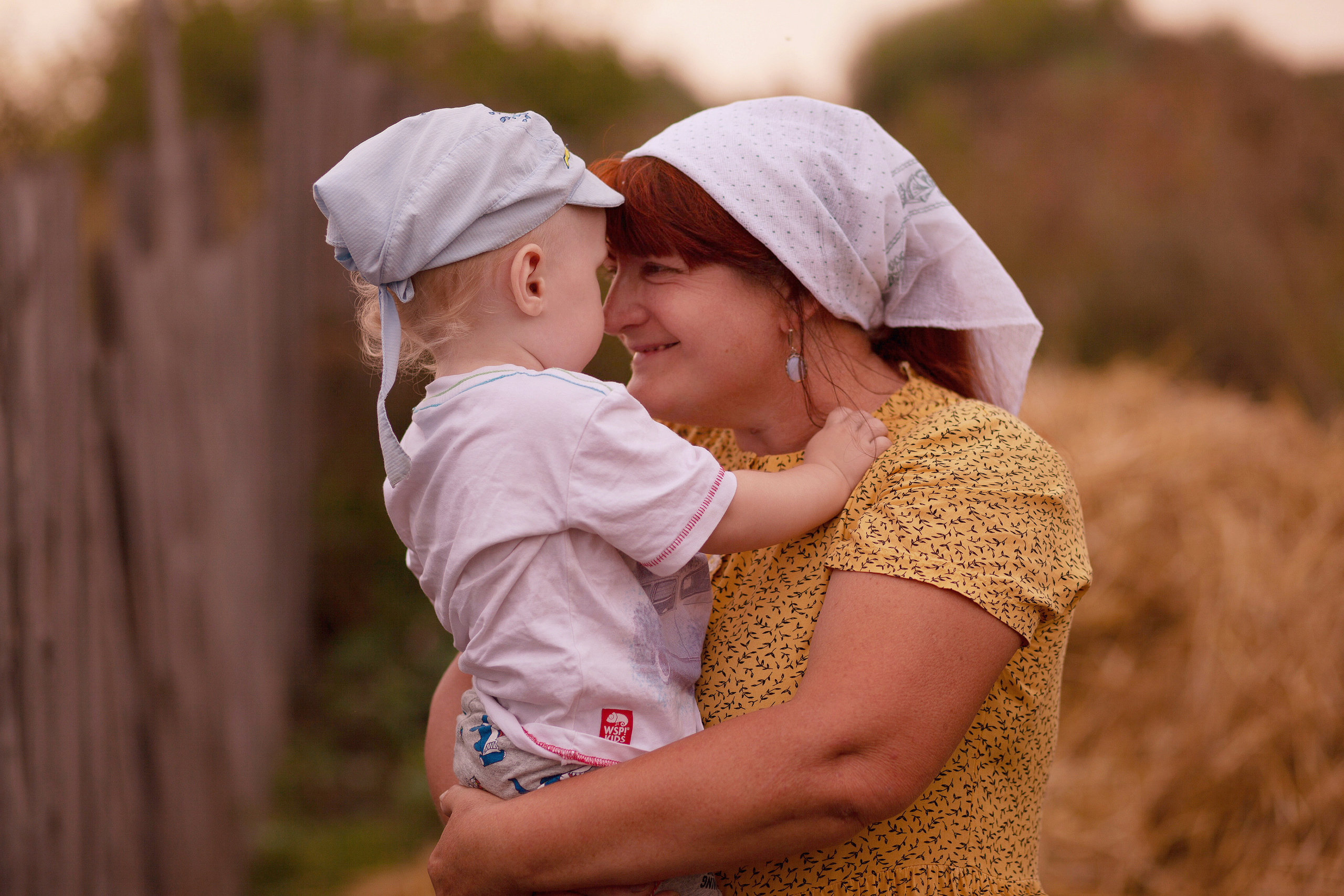 Бабушка и внуки. Семейный фотограф в Челябинске Ева Юрина