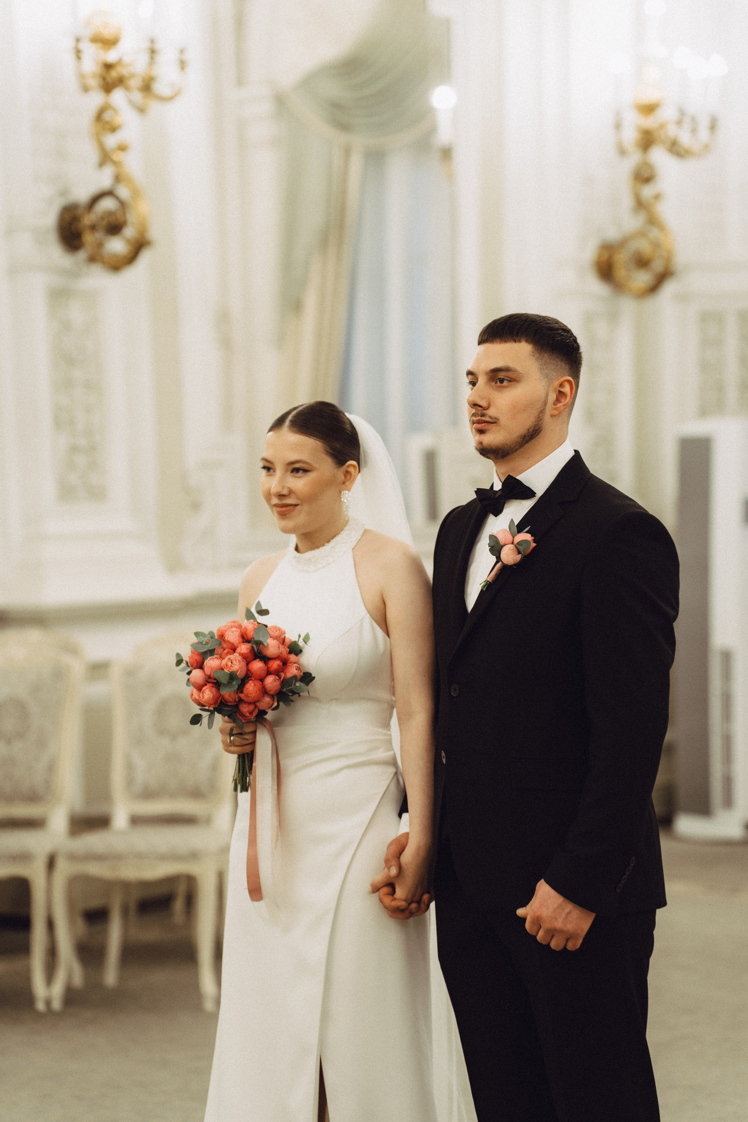 СВАДЕБНАЯ СЬЕМКА В ПЕВОМ ДВОРЦЕ БРАКОСОЧЕТАНИЯ. Профессиональный фотограф, Санкт-Петербург — Виктория Богомолова