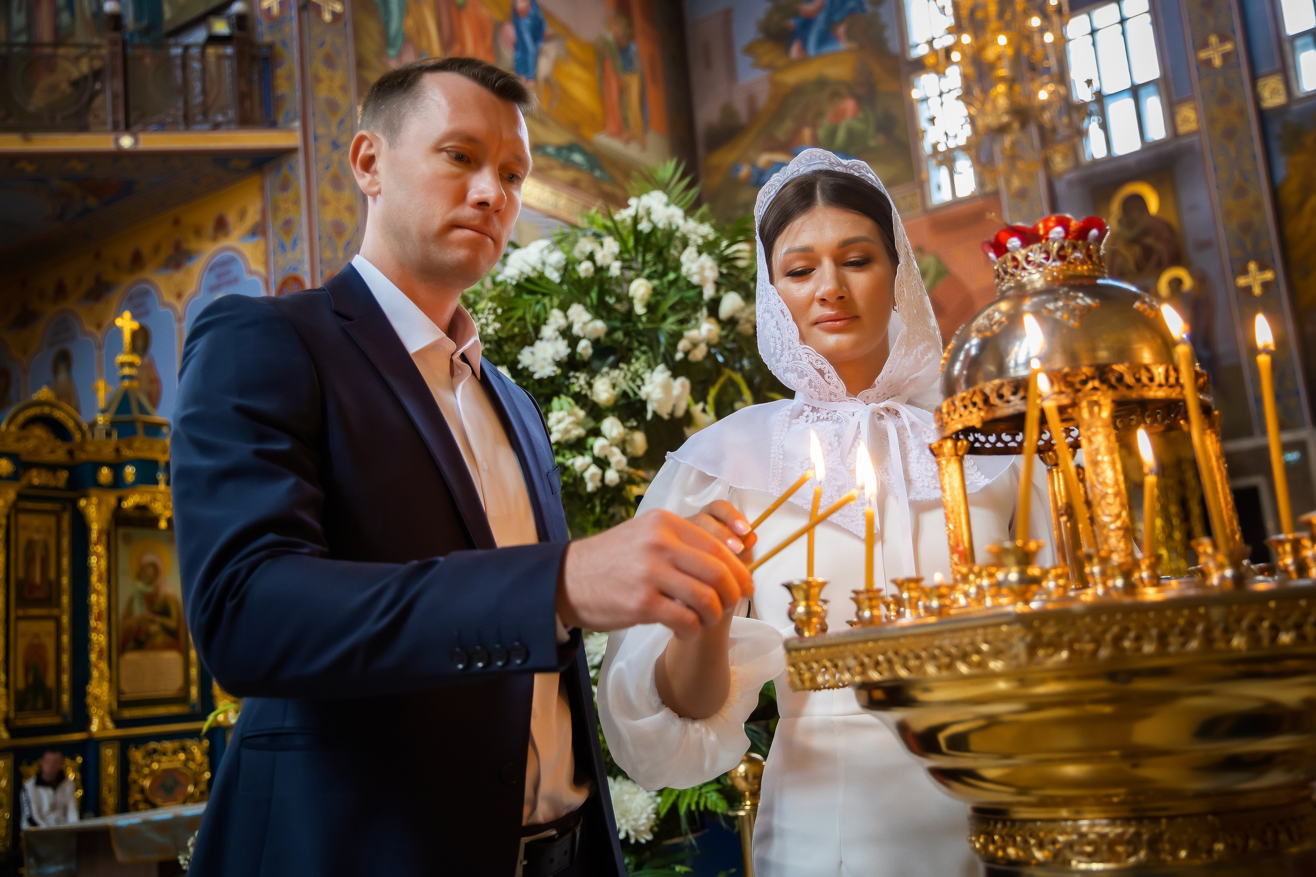 В Храме. Семейный и Свадебный фотограф в Астане Александр Астапов