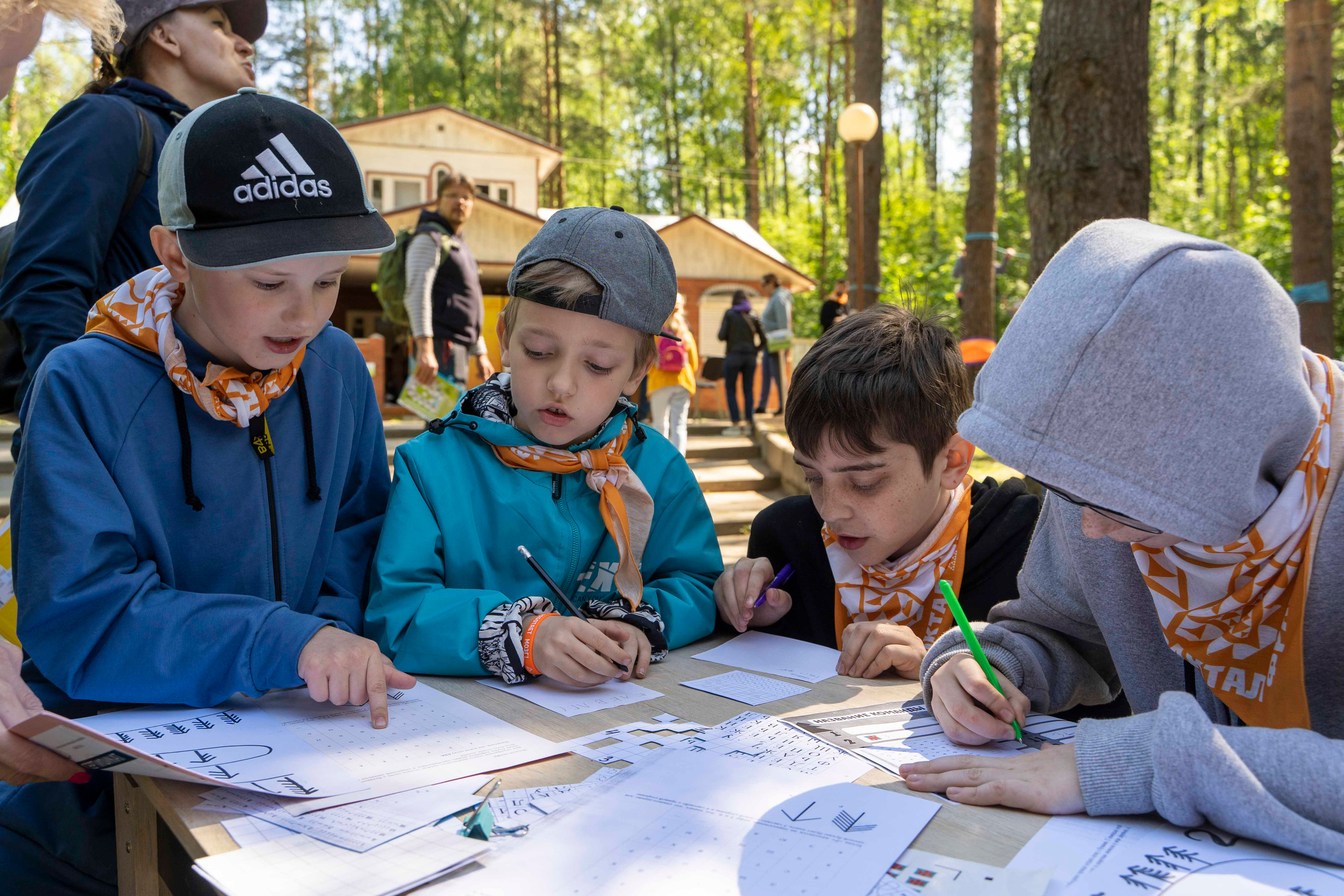 Выездной праздник школы Фрактал. Фотограф в Санкт-Петербурге, фотодни в СПБ