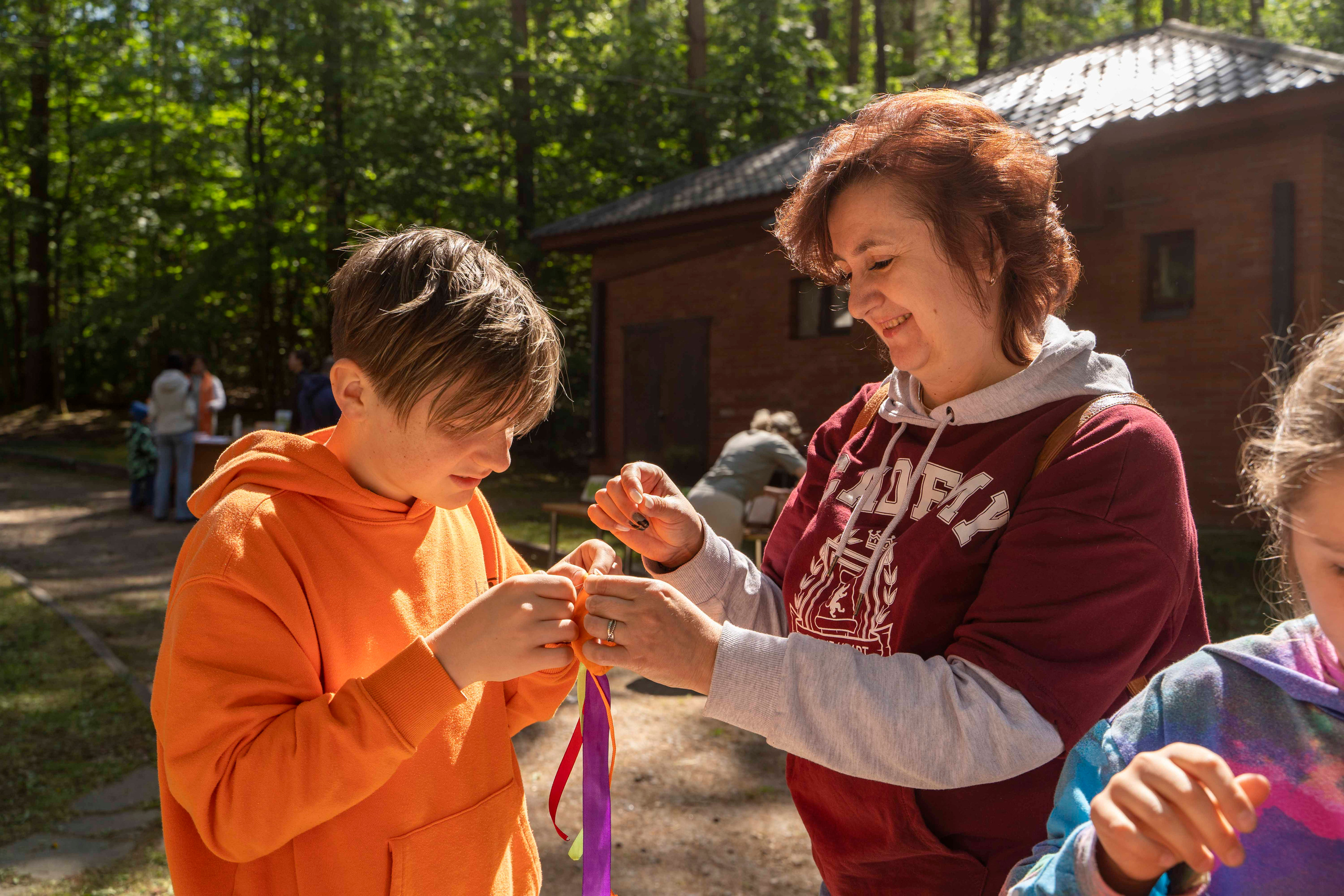 Выездной праздник школы Фрактал. Фотограф в Санкт-Петербурге, фотодни в СПБ