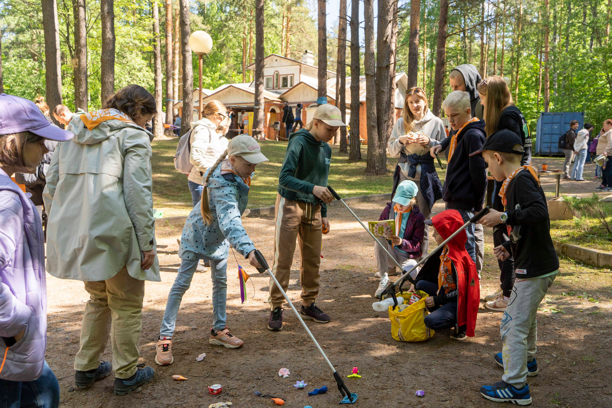 Выездной праздник школы Фрактал. Фотограф в Санкт-Петербурге, фотодни в СПБ