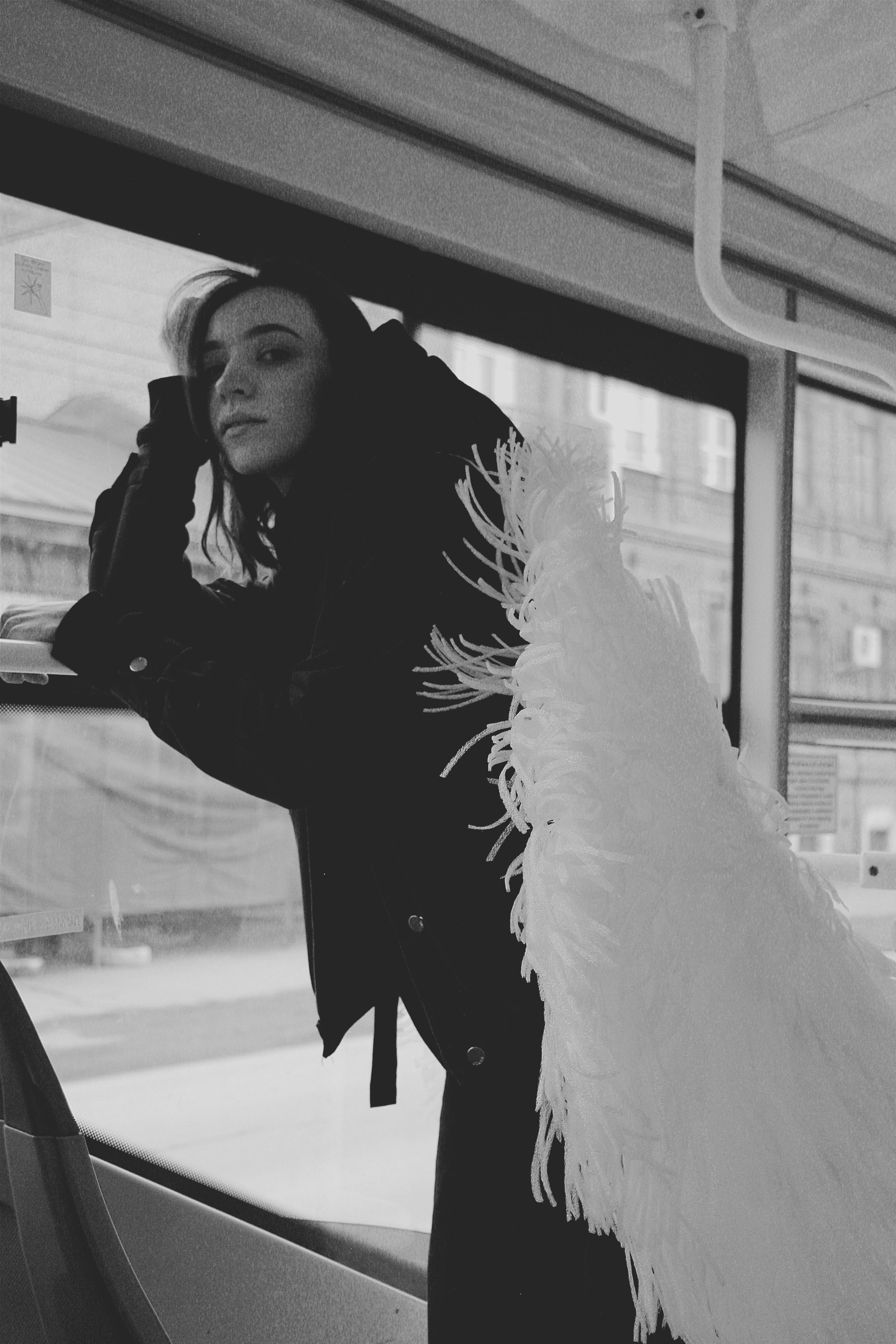 Ангел София в трамвае…. Творческая, семейная Фотосъемка ДоброДарова Елена Омск