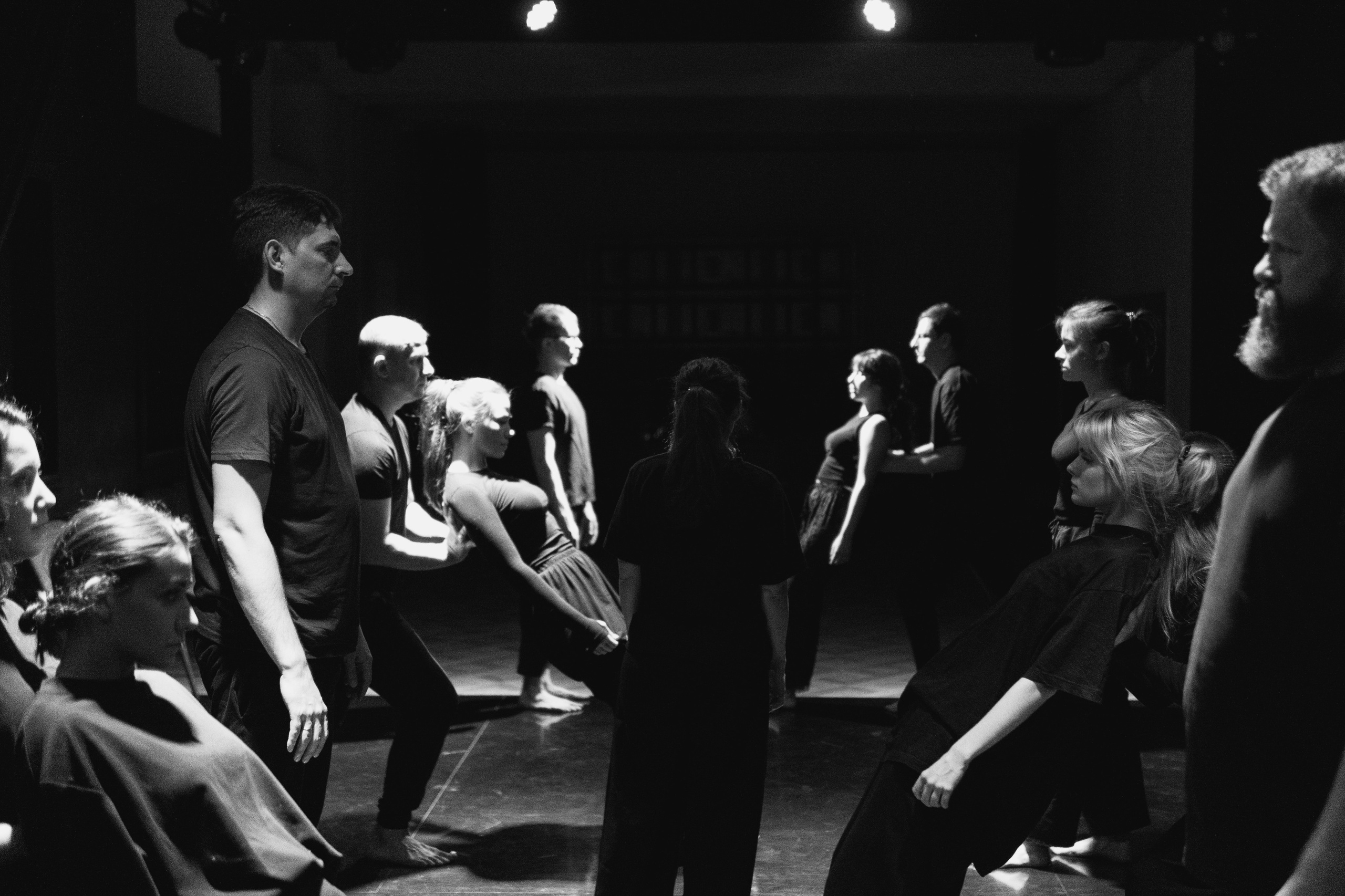 Показ группы Advanced 6 — Физический театр. Репортажный и портретный фотограф Андрей Гаровский