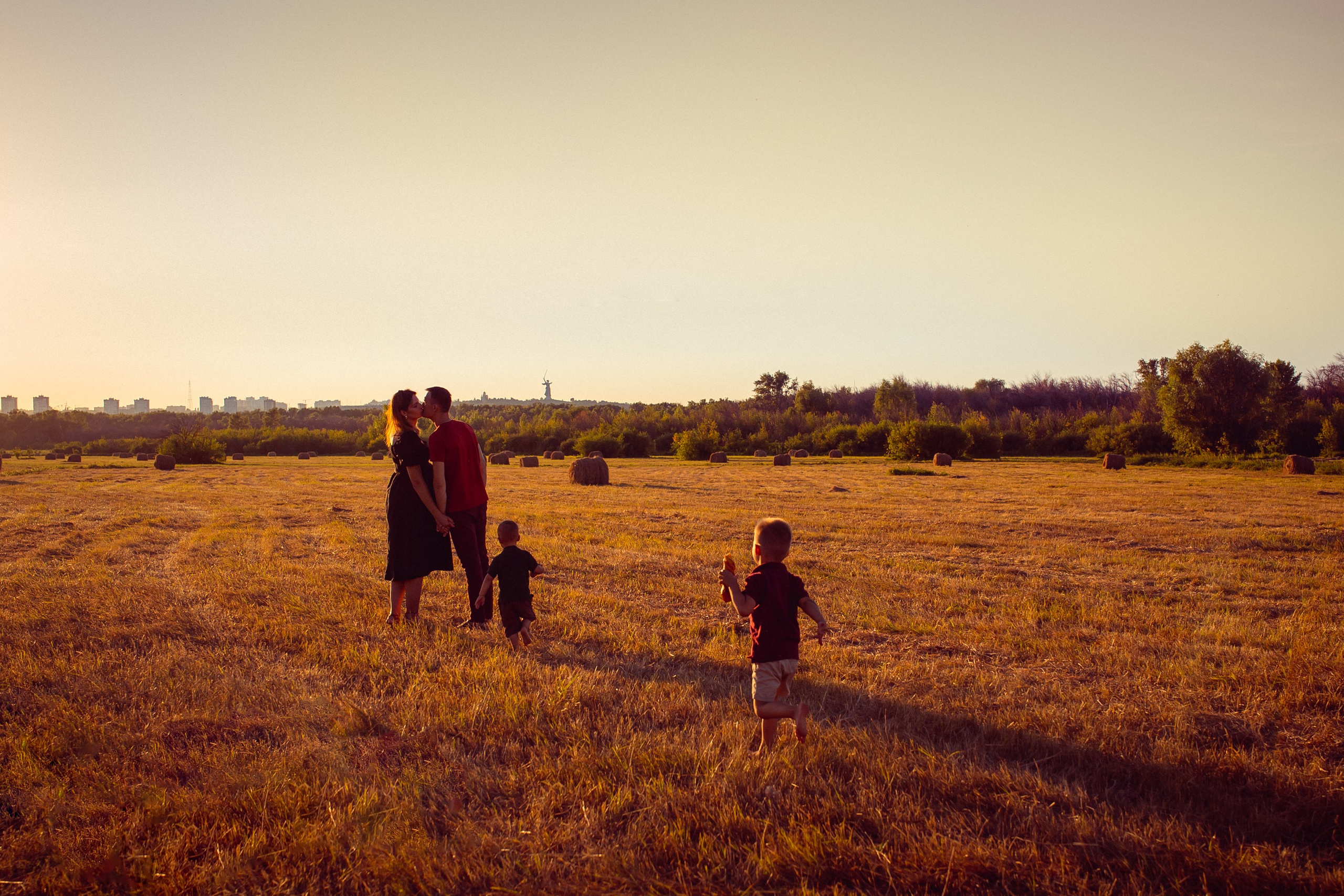 Саша, Аня, Данил, Миша. Семейный фотограф в Волгограде Надежда Головко