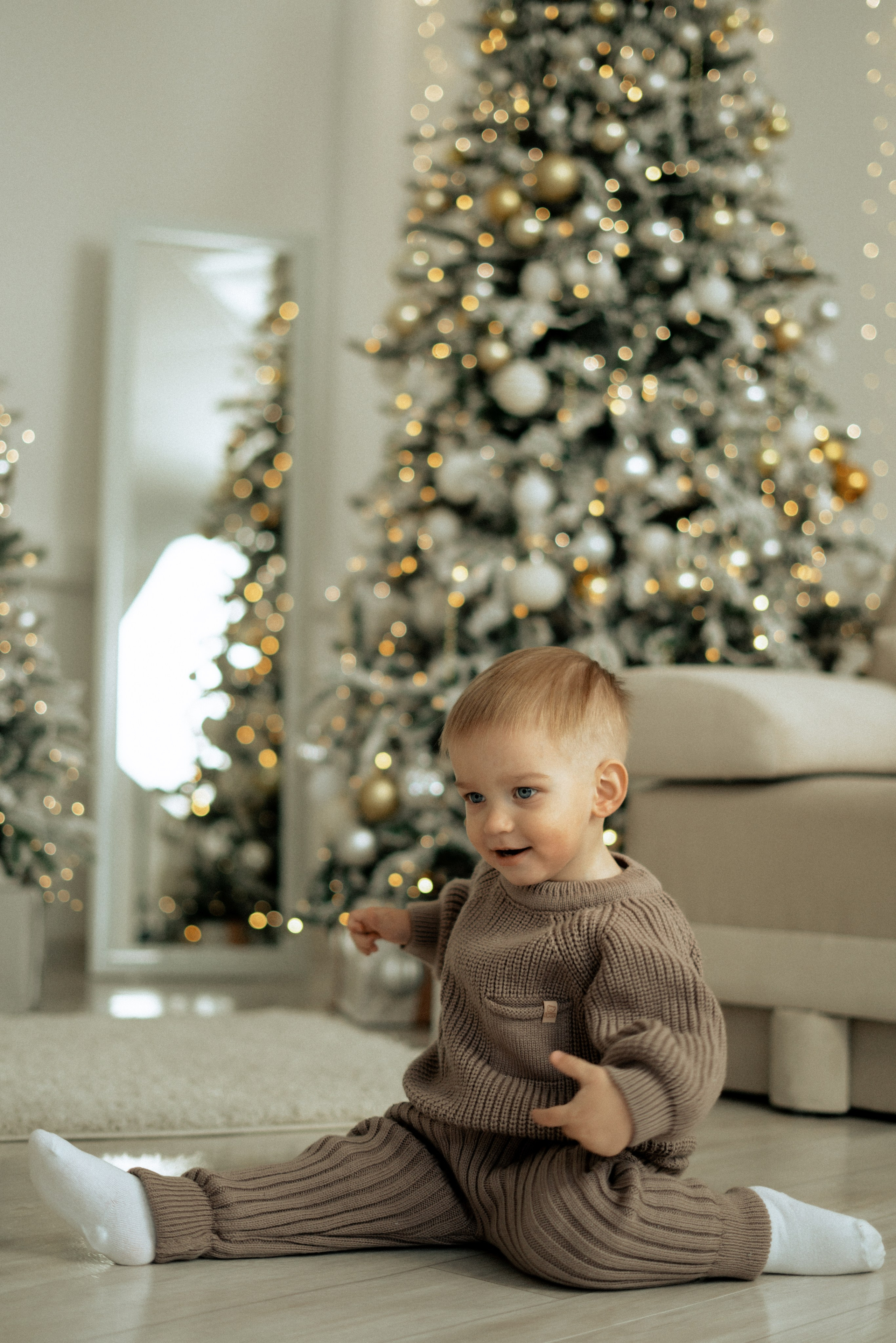 Студийная Новогодняя семейная съемка. Фотограф сахалин