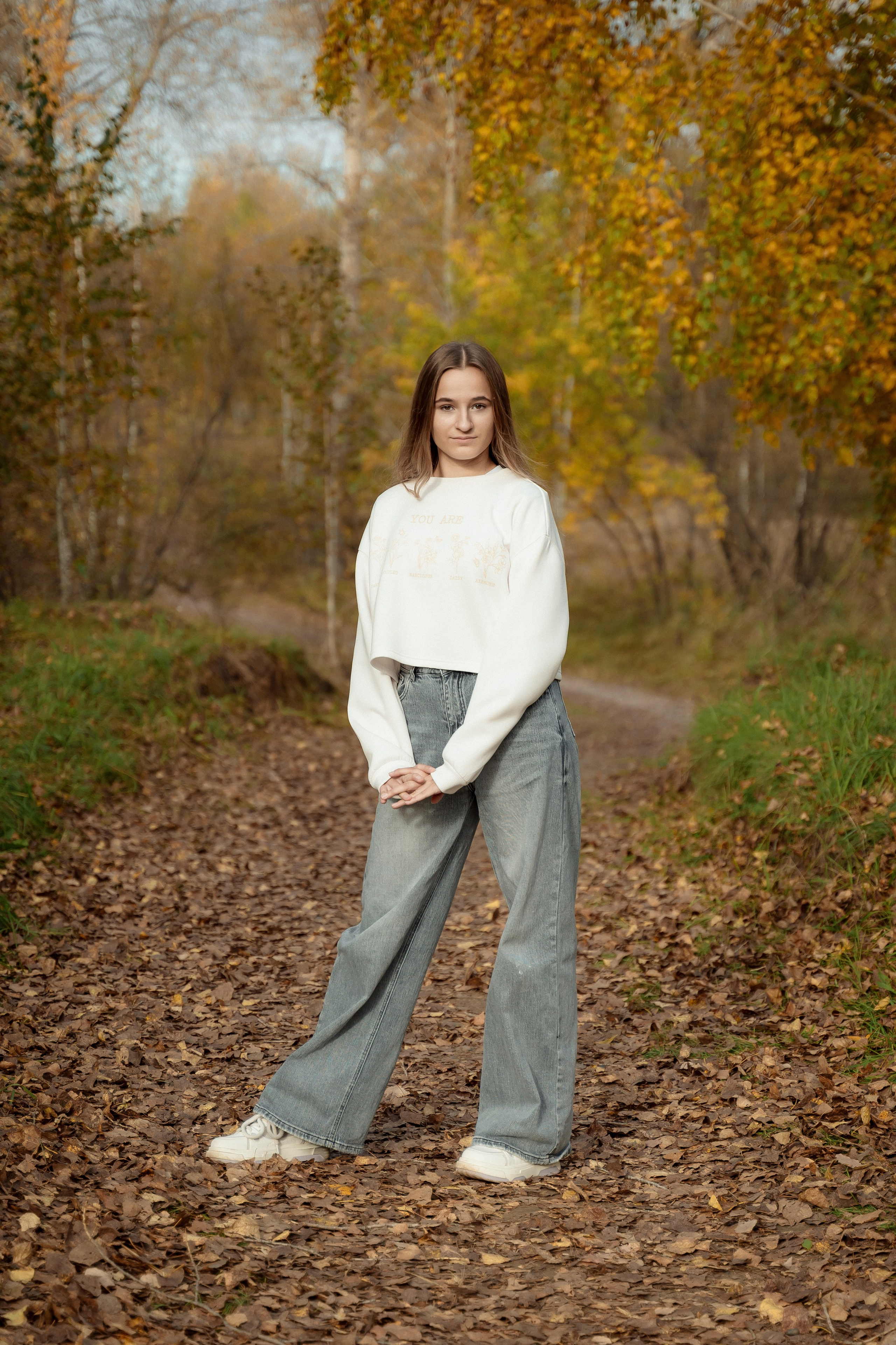 Фотосессия осенью в парке. 11 класс. Фотограф Ким Наталья в Красноярске