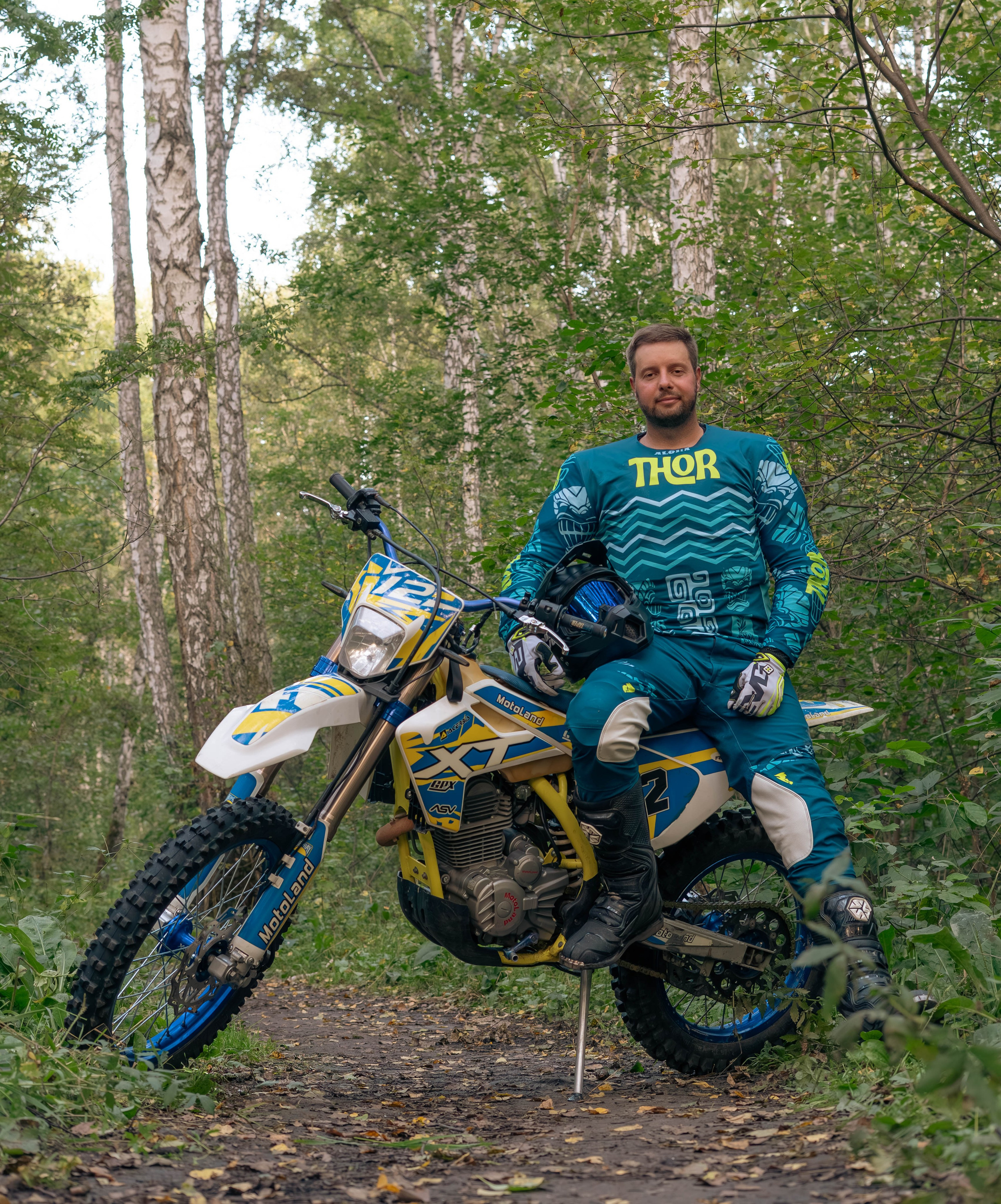 Фотосессия мотоциклов машин техники в Новосибирске Краснообске