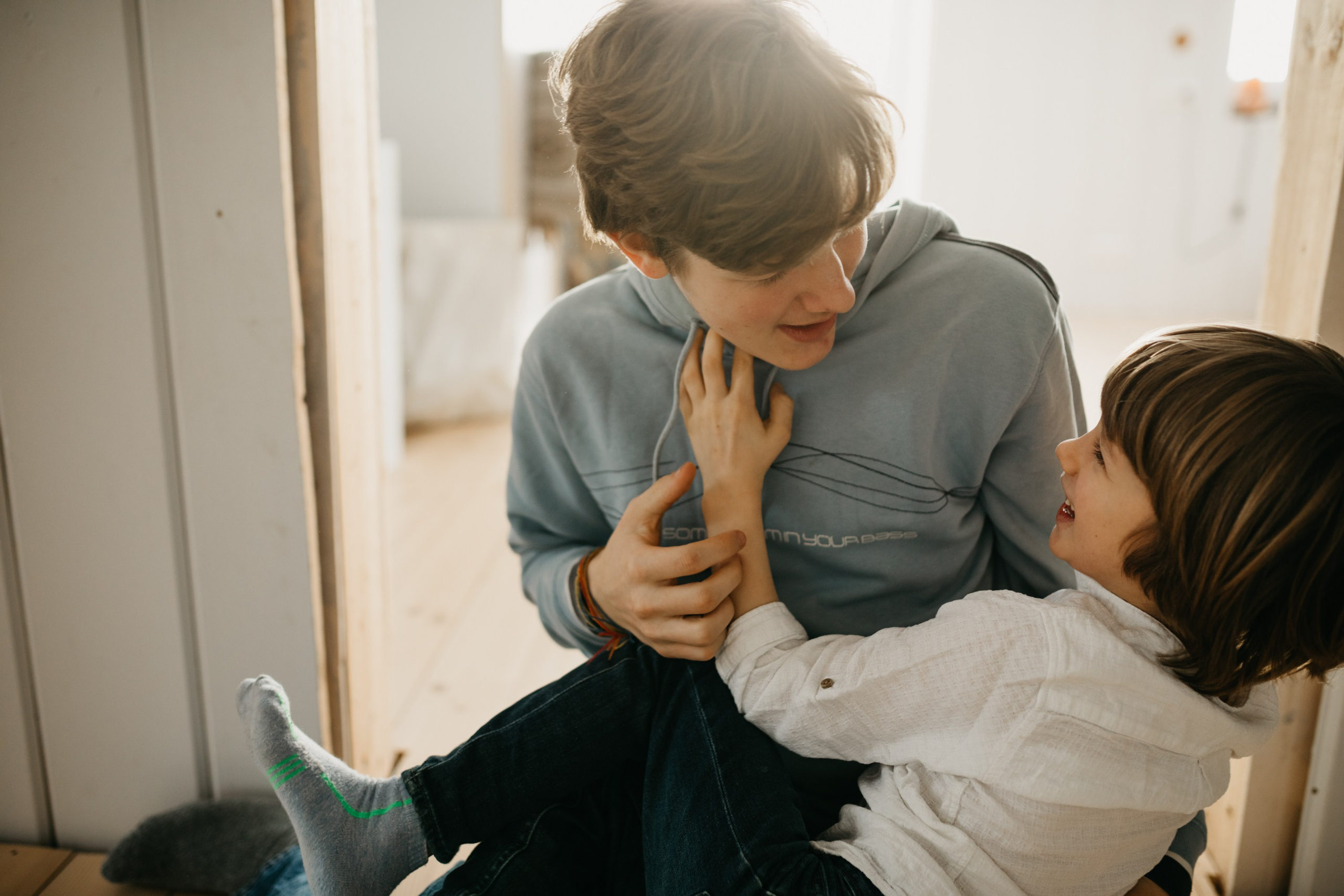 Рождественская Новогодняя Семейная Фотосессия дома. Семейный фотограф Маша Тимофеева | Москва