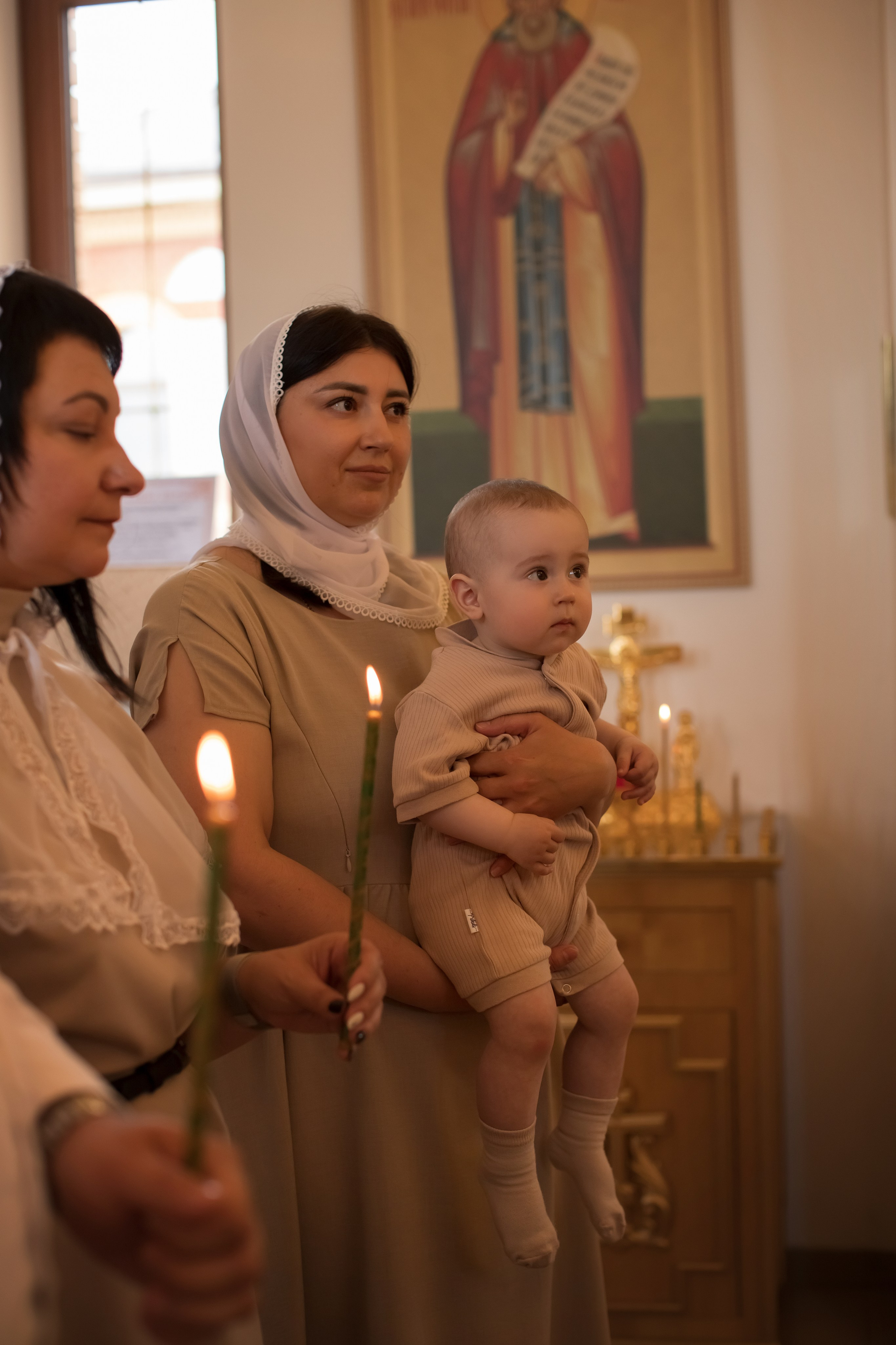 Таинство Крещения Мирона. Семейный и детский фотограф в Саратове Полина Коткина