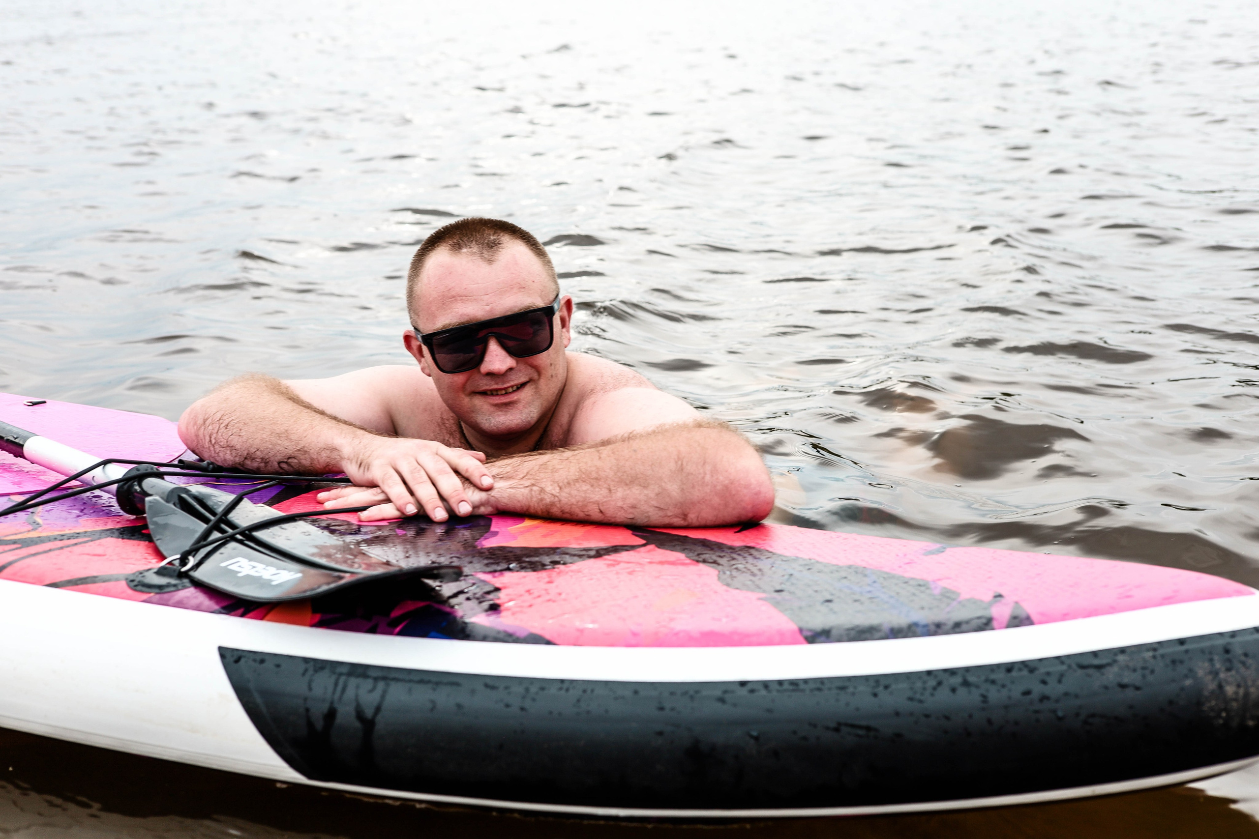 Прогулка на SUP-борде. Фотограф Саратов | Елизавета Белова