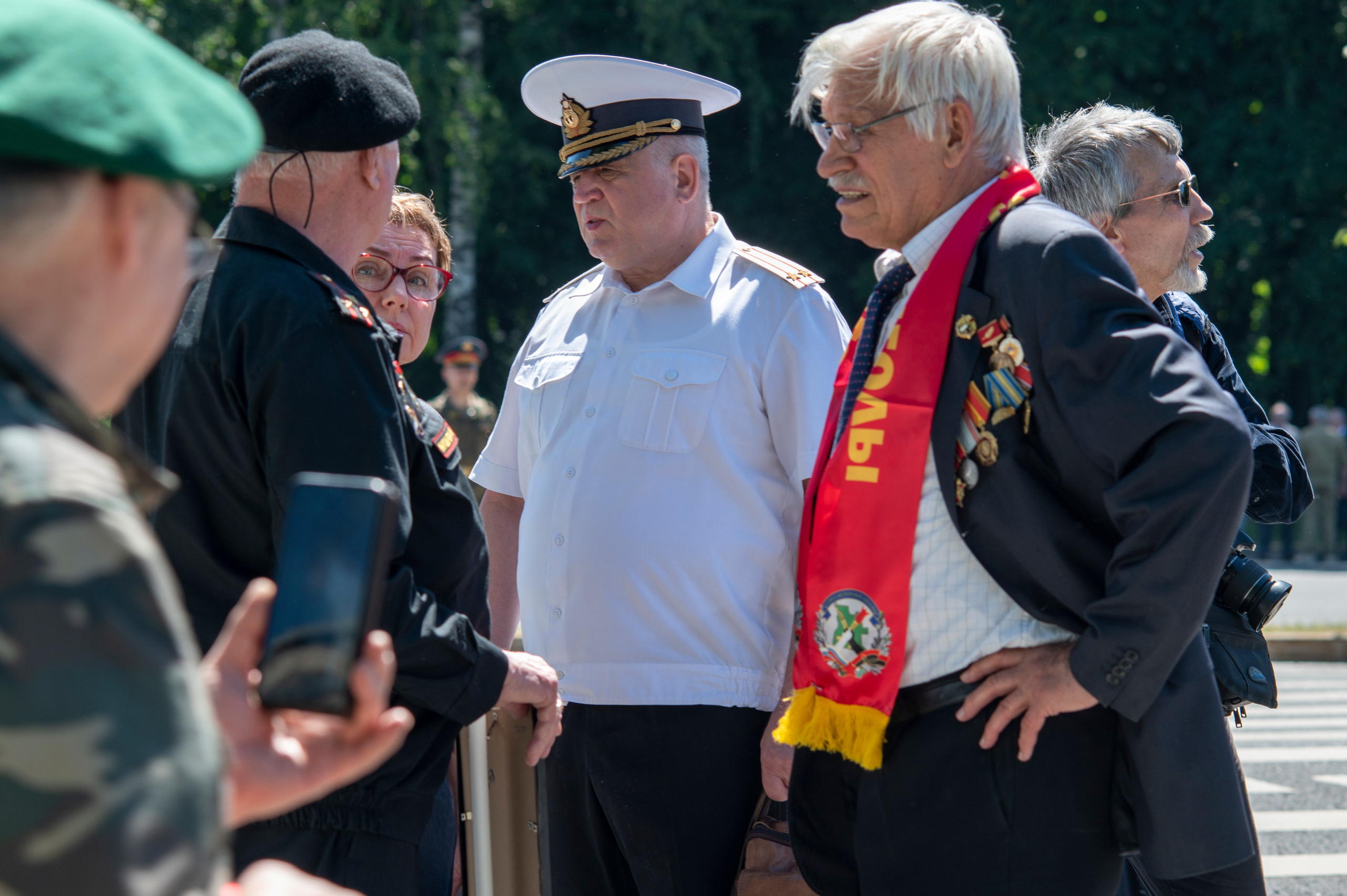 День ветеранов боевых действий 2022. Фотограф Роман Адлер