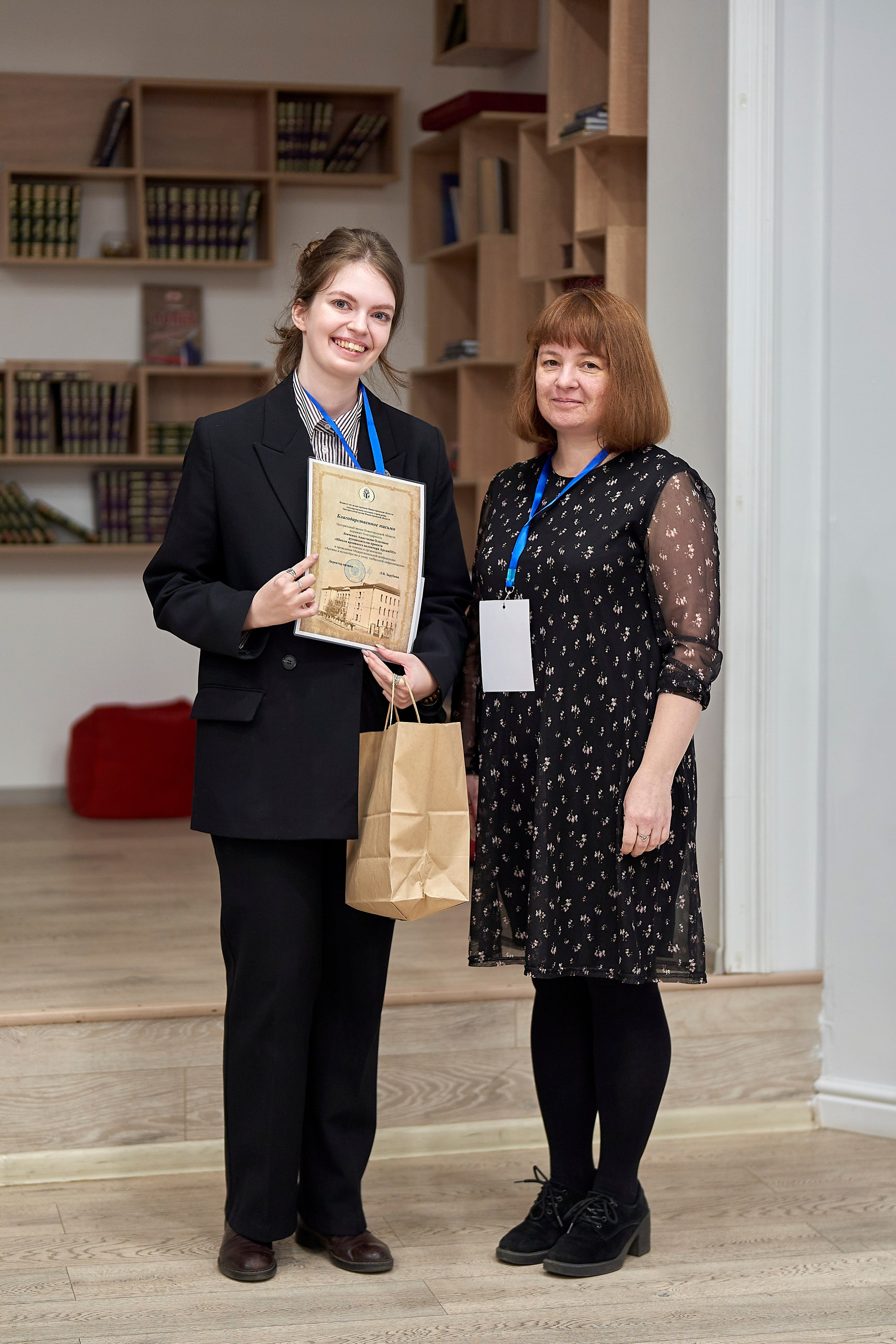 Межрегиональная конференция «Архивы и волонтерство в эпоху глобальной цифровизации». Репортажный фотограф Вилянов Евгений. Нижний Новгород