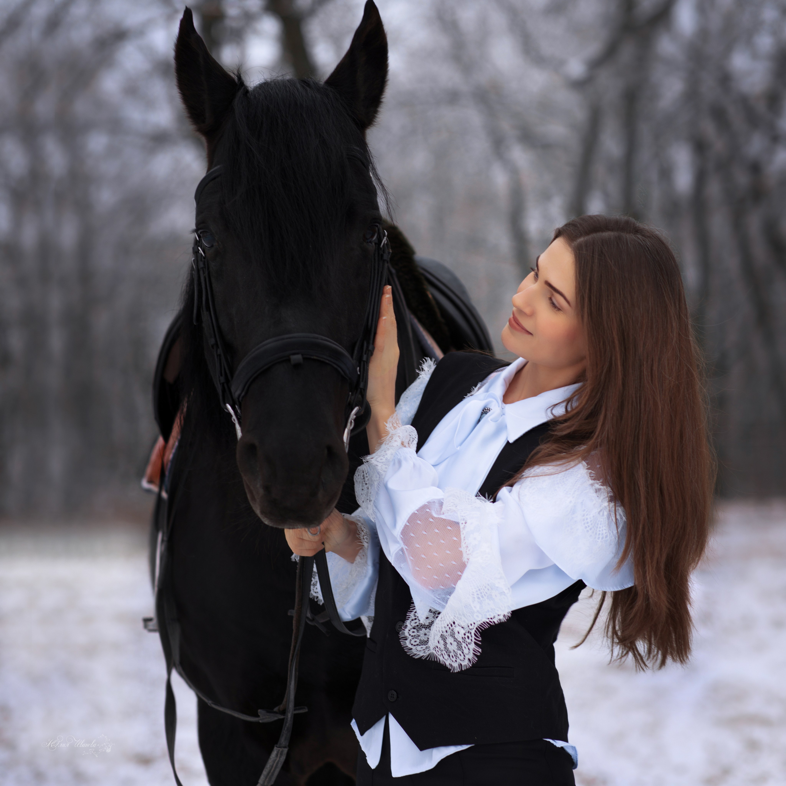 Натали и Пират. Конный фотограф в Саратове Юлия Иванова