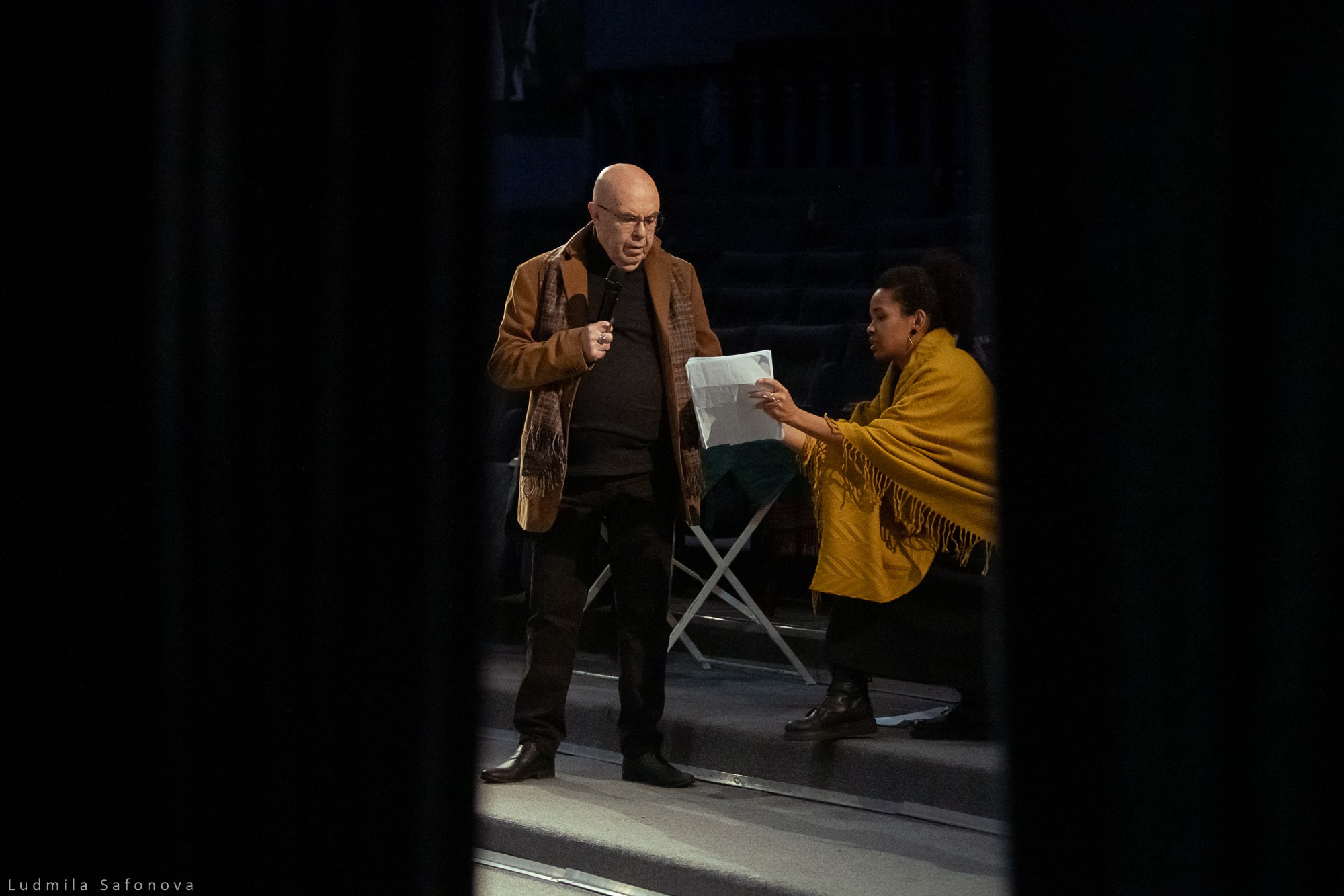 Театр Эрмитаж. Репетиция спектакля «Гамлет. Путь к отцу». Режиссёр Михаил Левитин. Lucytheatre