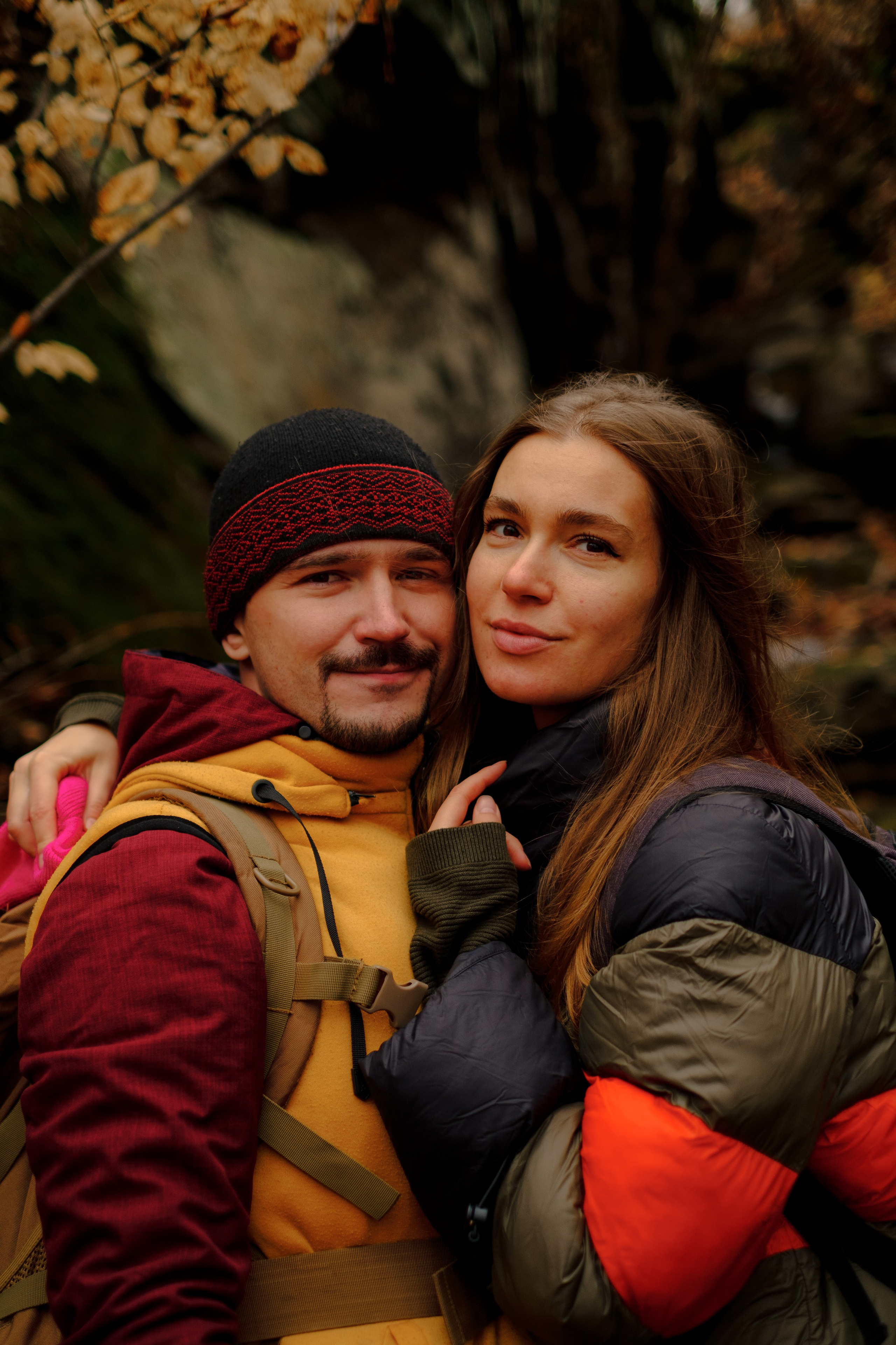 Михайловские столбы осенью. Фотограф Благовещенска Яна