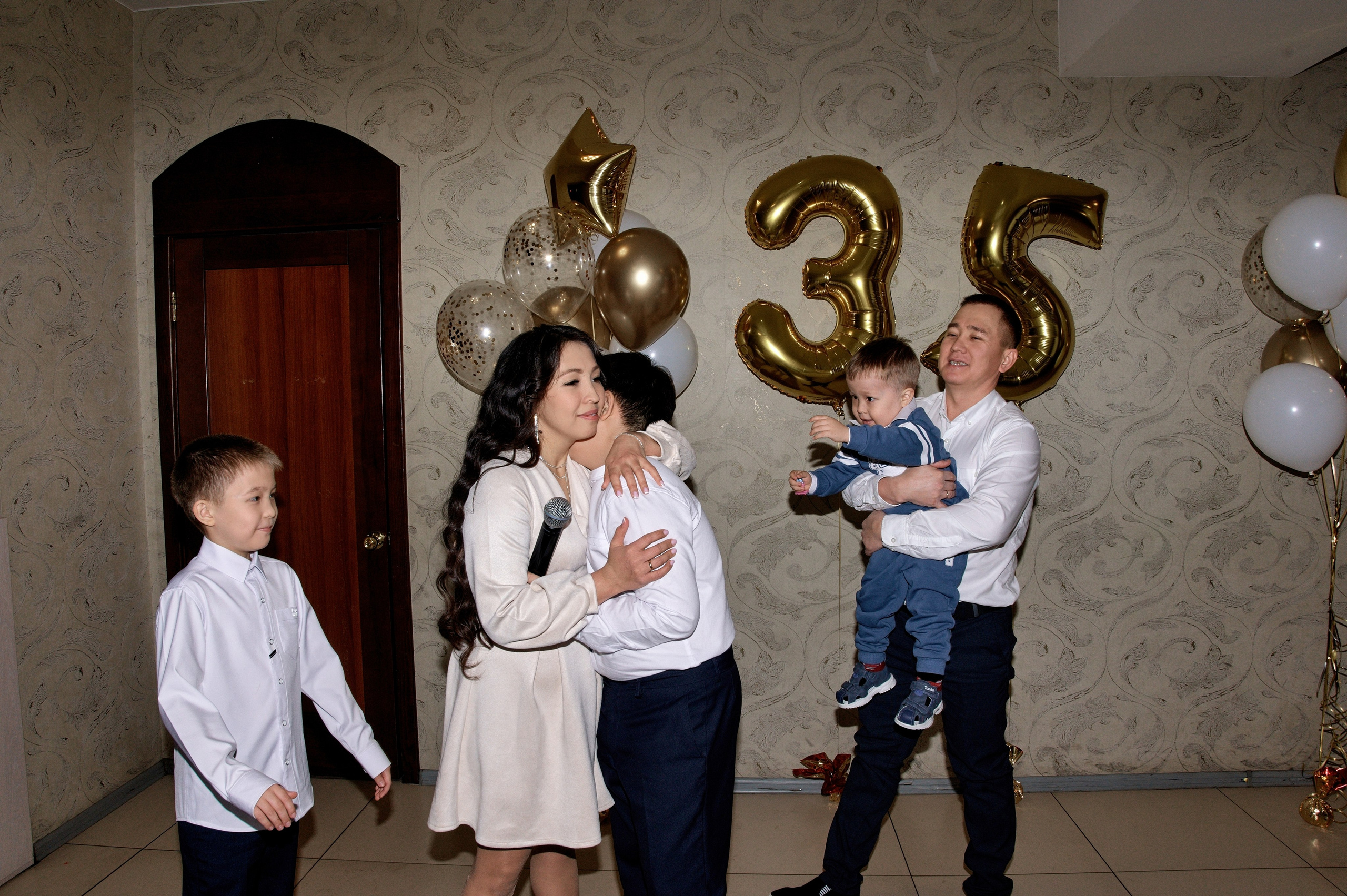 Фотосессия юбилея для Ольги