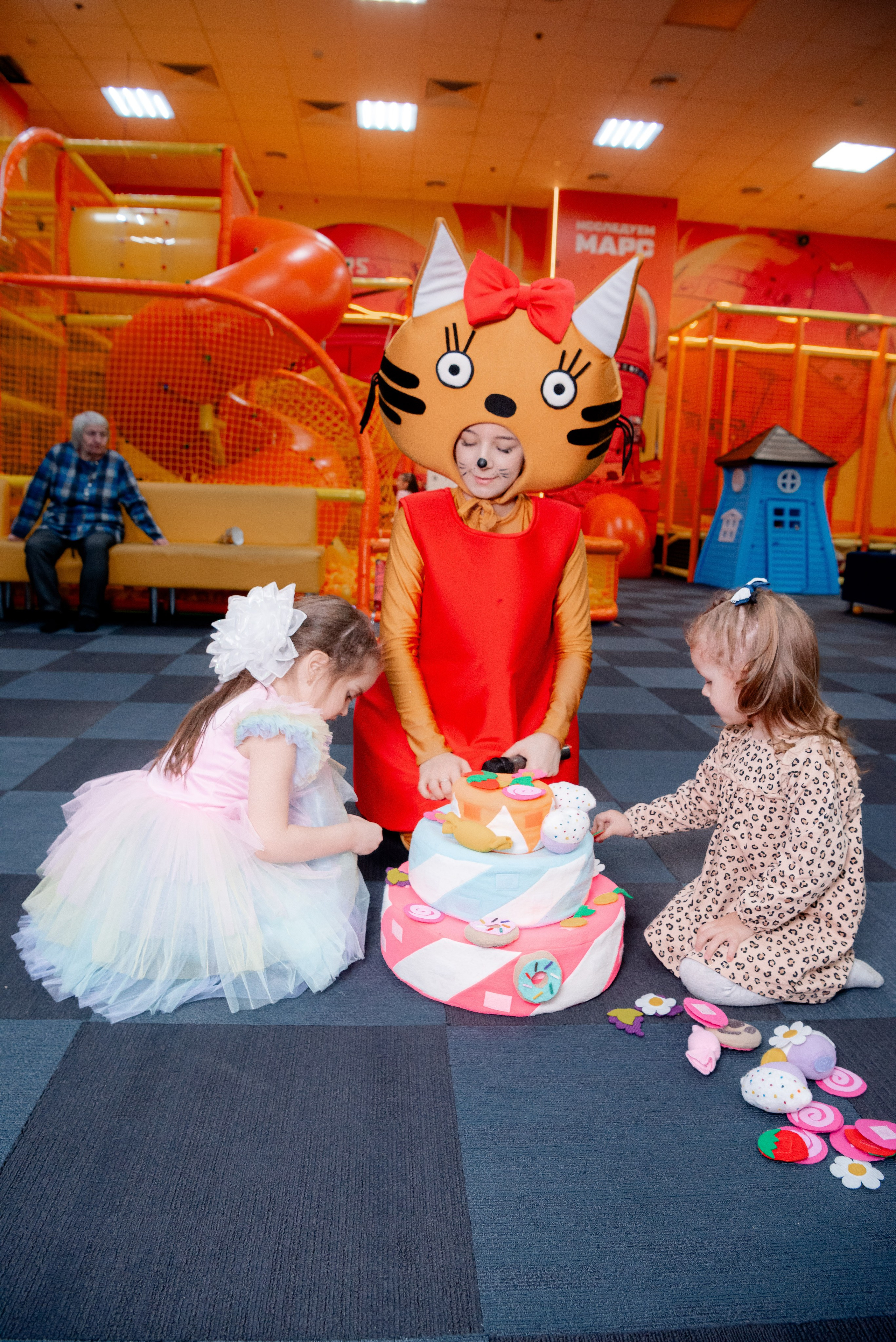 ДР В Локо Мотив Аниматоры Три кота. Фотограф в Волгограде и Волжском Александр Горбань