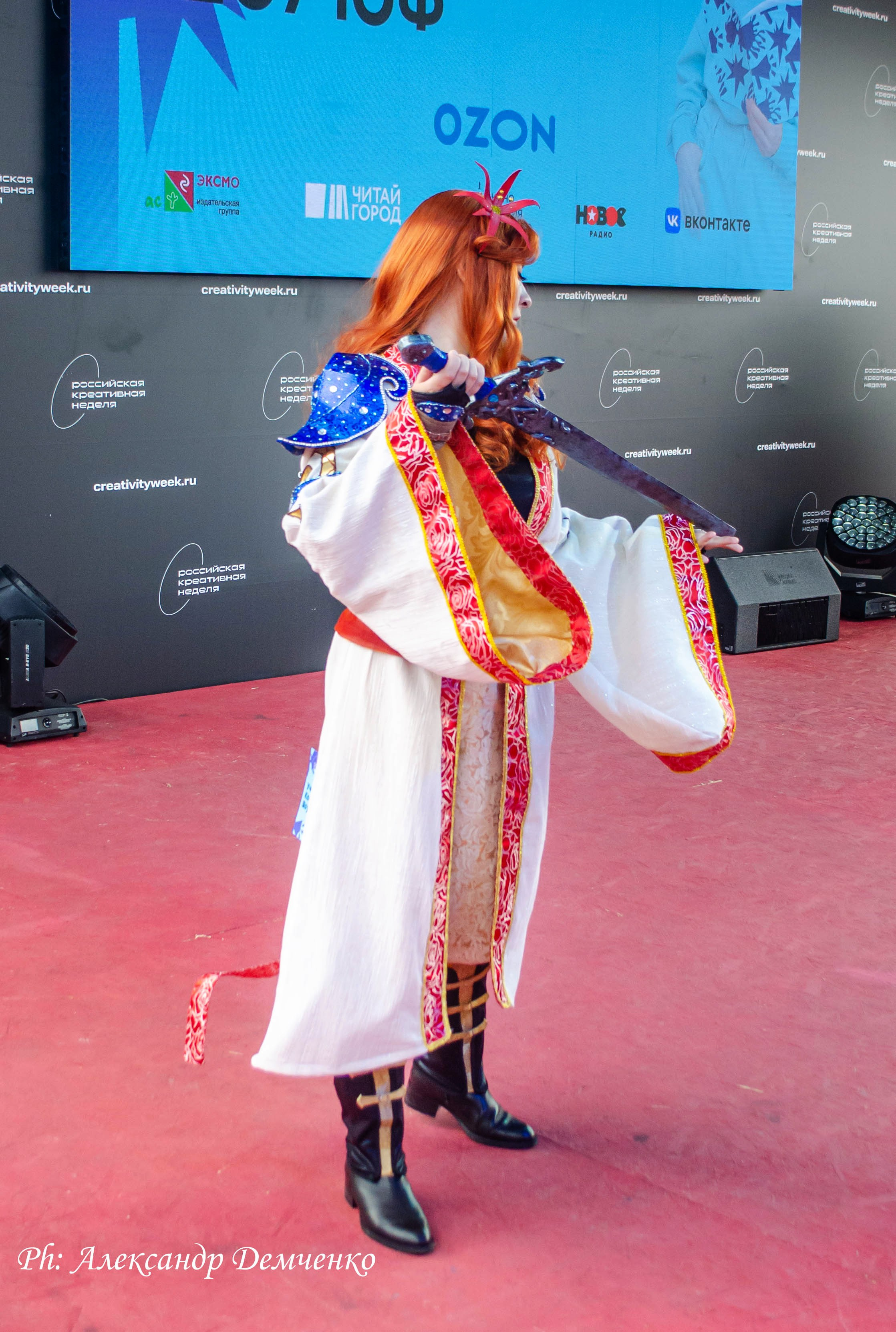 Фотосессия сцены в Москве на разных репортажных мероприятий