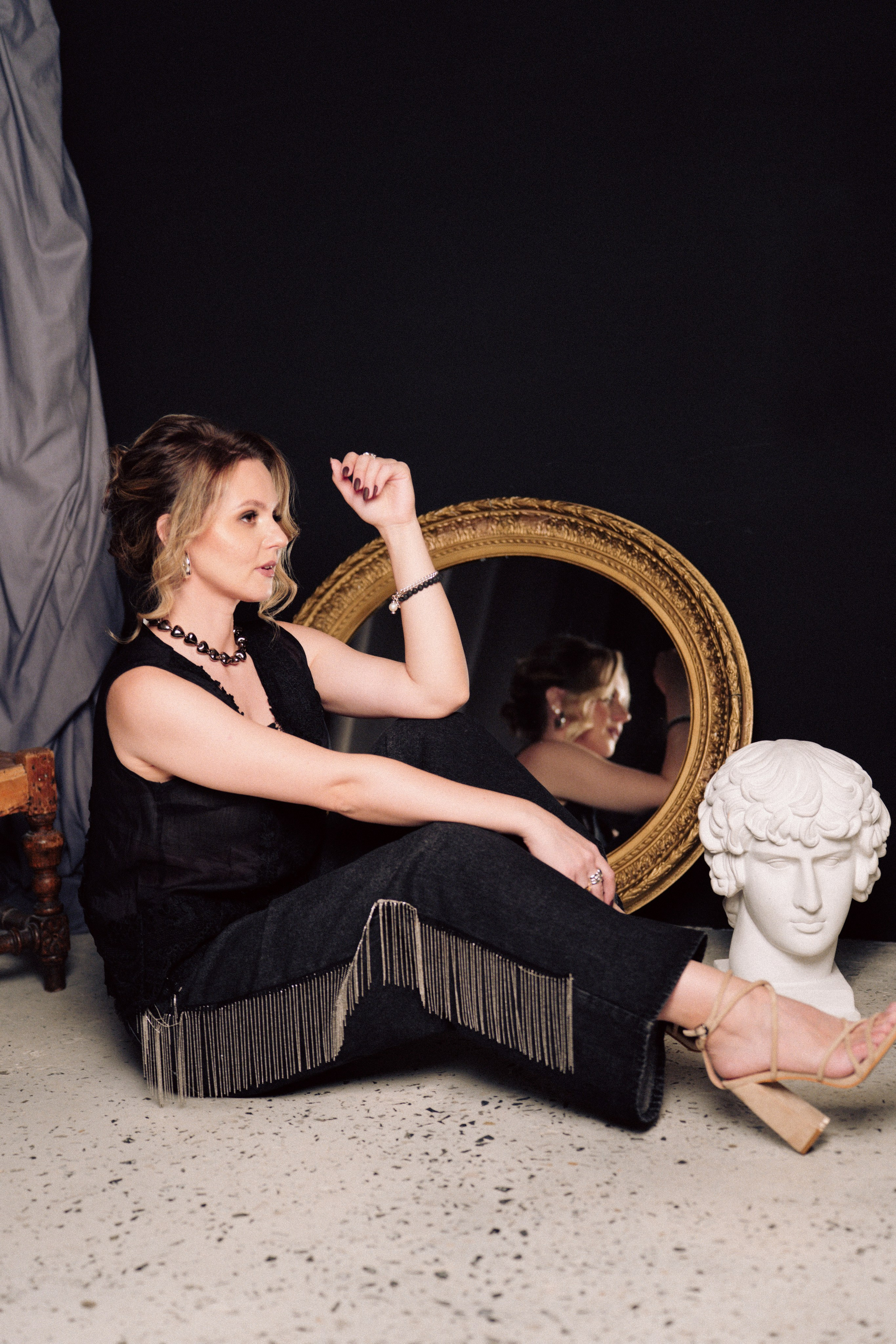 НОВОГОДНЯЯ ФОТОСЕСИИЯ В СТУДИИ ДЛЯ ДЕВУШКИ И ПРОГУЛКА ПО ЧЕРНЫШЕВСКОЙ. Профессиональный фотограф, Санкт-Петербург — Виктория Богомолова