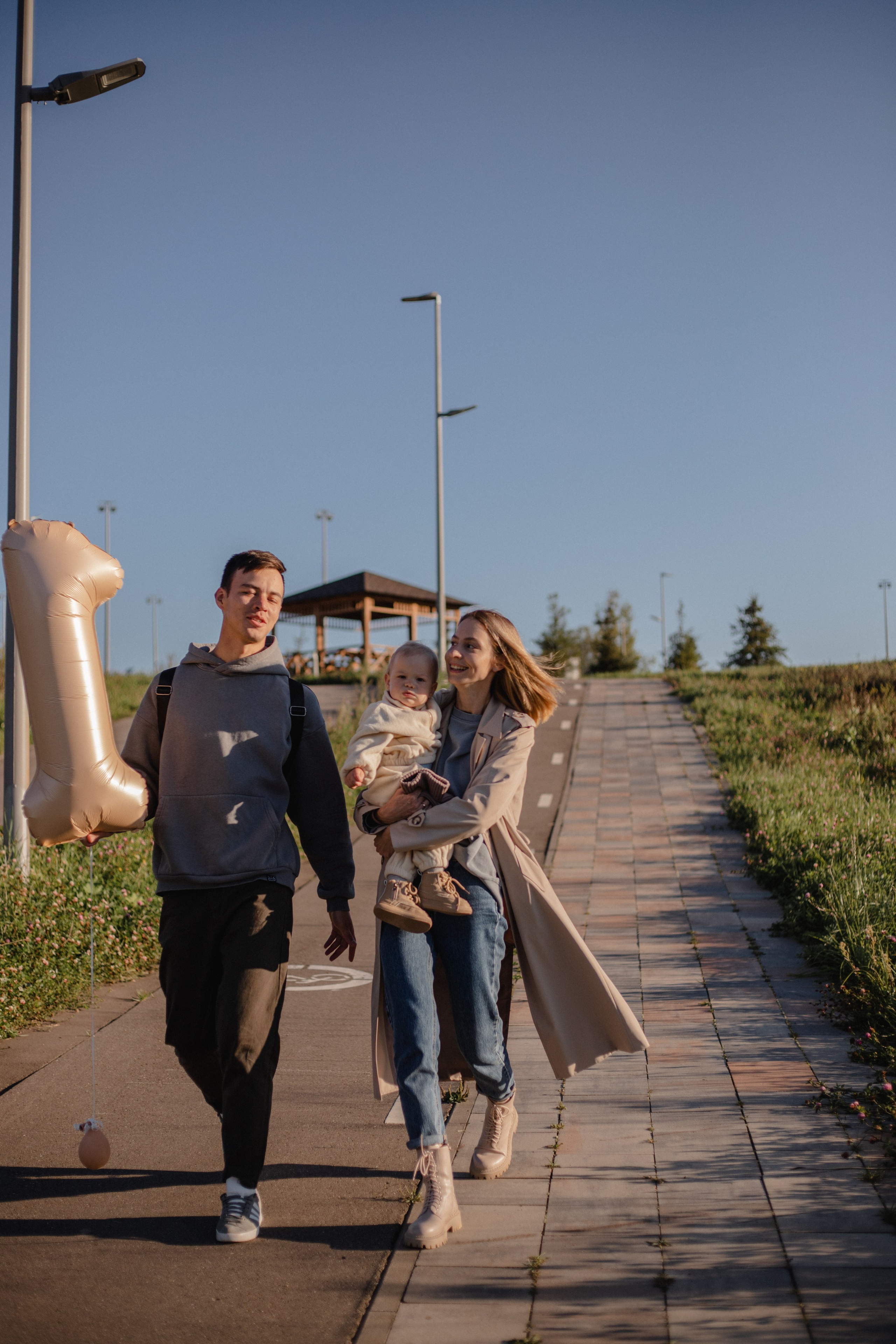 Семейная прогулка в парке