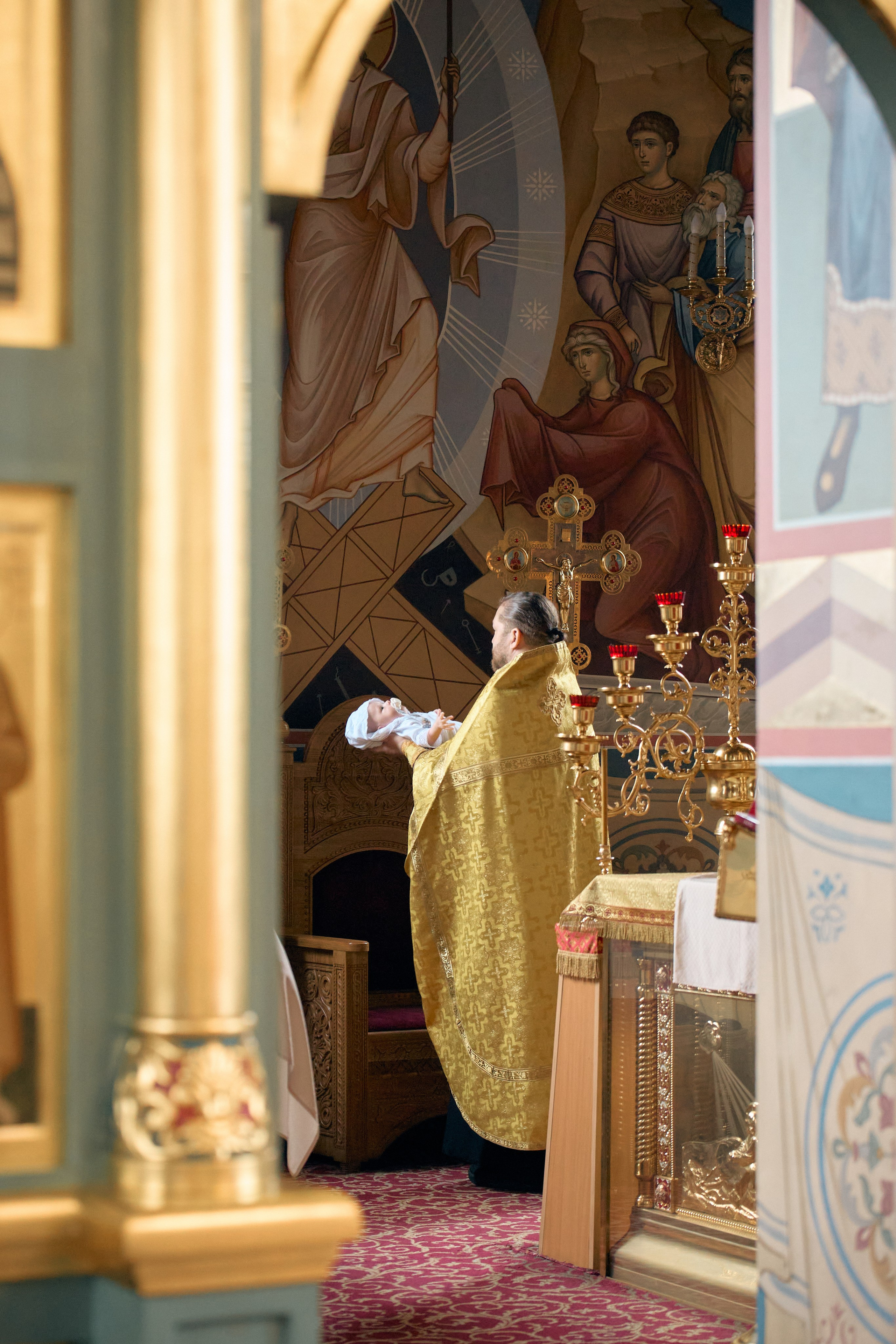 Крещение младенца Максима. Фотограф в Дивеево