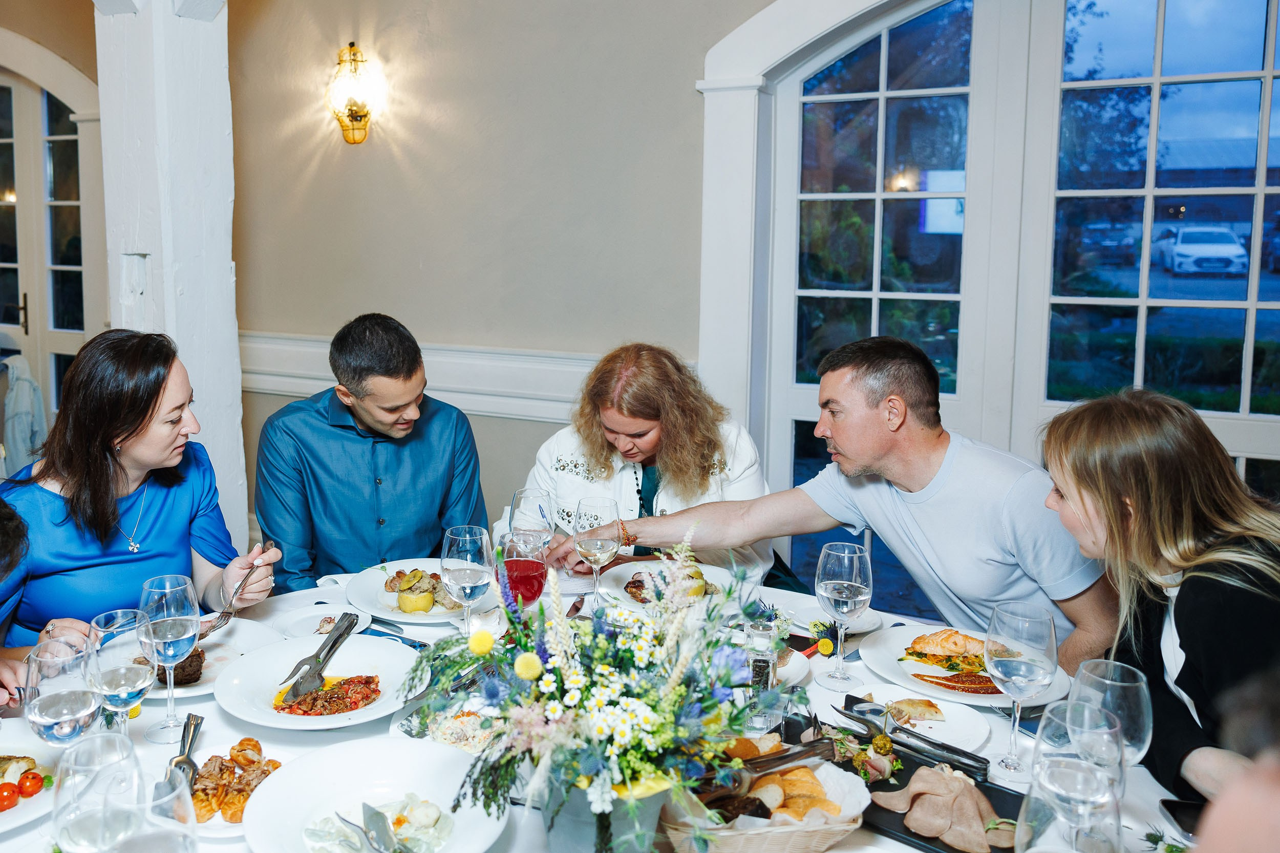 Корпоратив. Ужин в Усадьбе. KRIS KRUPINNIKOVA