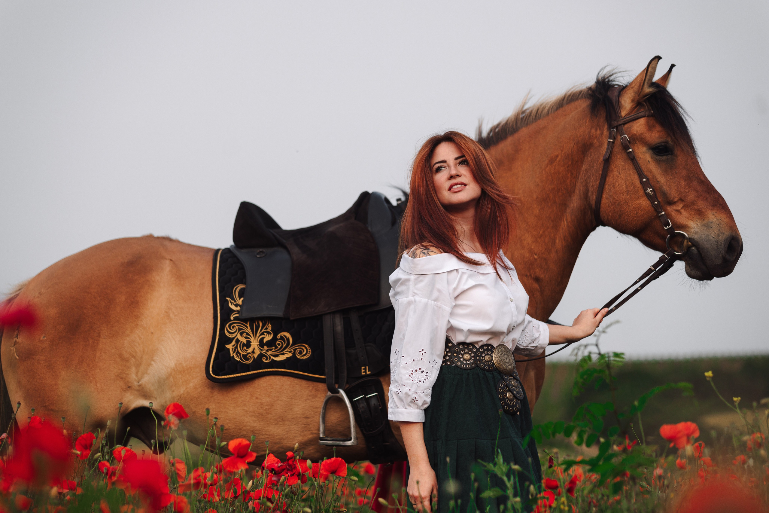 Маковые поля. Конный и театральный фотограф Анапа