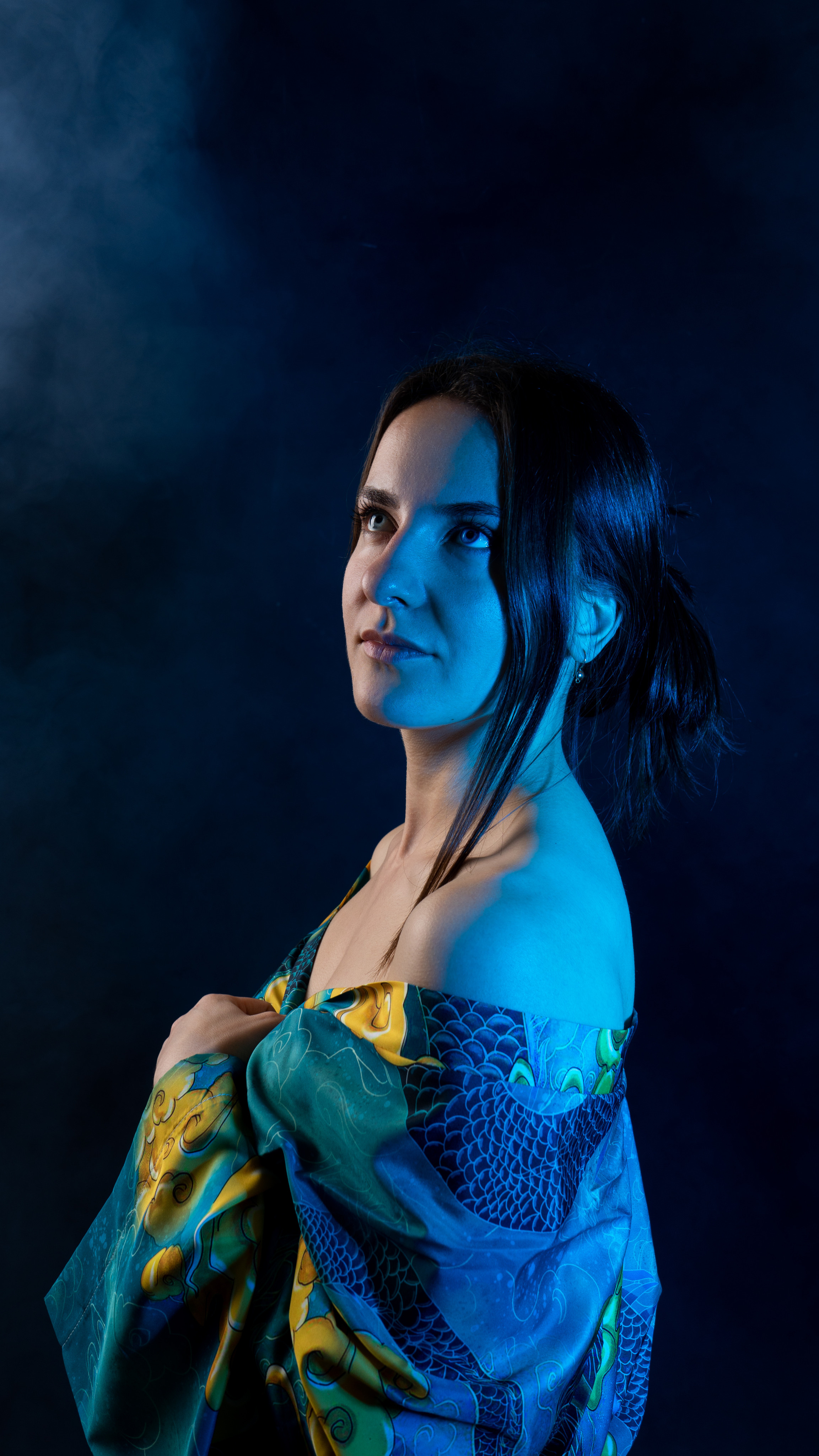 Аня, Кимано синее. Фотограф Ахмедов Эльдар Чита